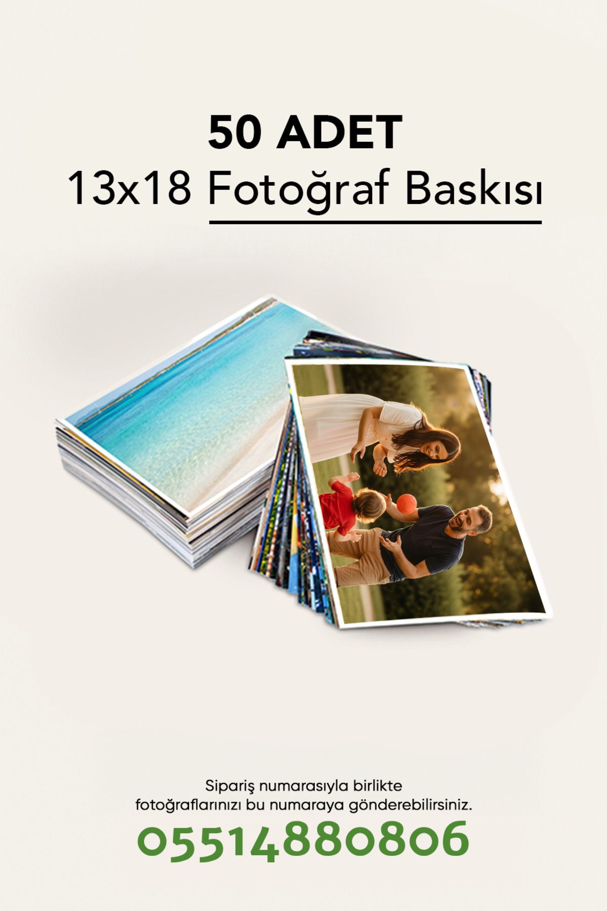 To Design Lab 13x18 Fotoğraf Baskısı 50 Adet