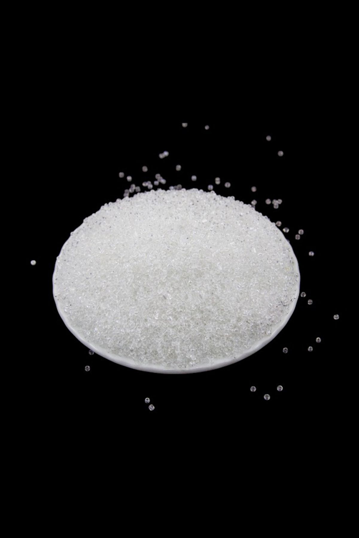 Serhat Aksesuar ve El İşçilik İçten Boyalı Şeffaf (11/0) 2 mm Kum Boncuğu 100 gr