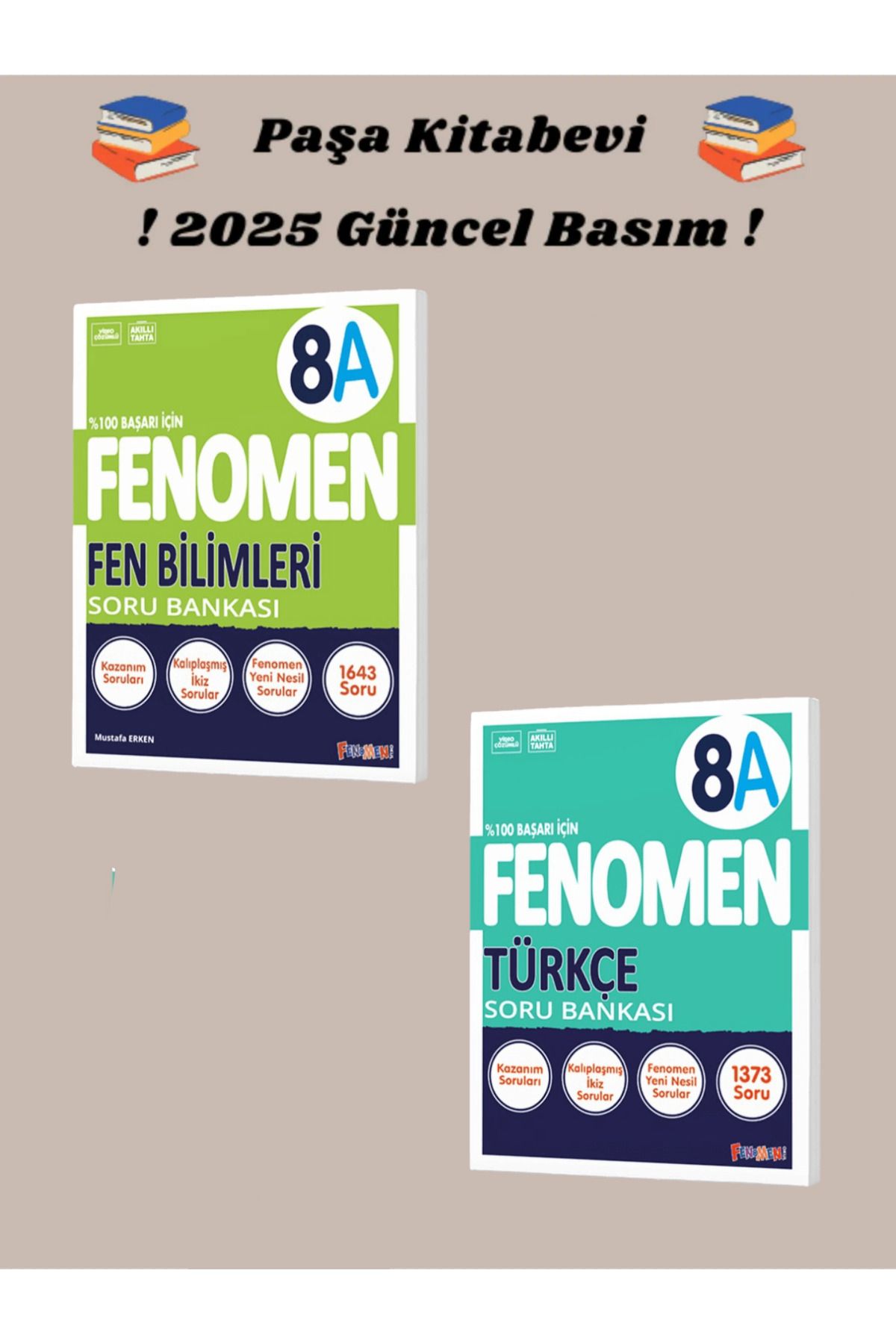 Fenomen Yayıncılık 8. Sınıf Fen Bilimleri - Türkçe (A SET) Soru Bankası