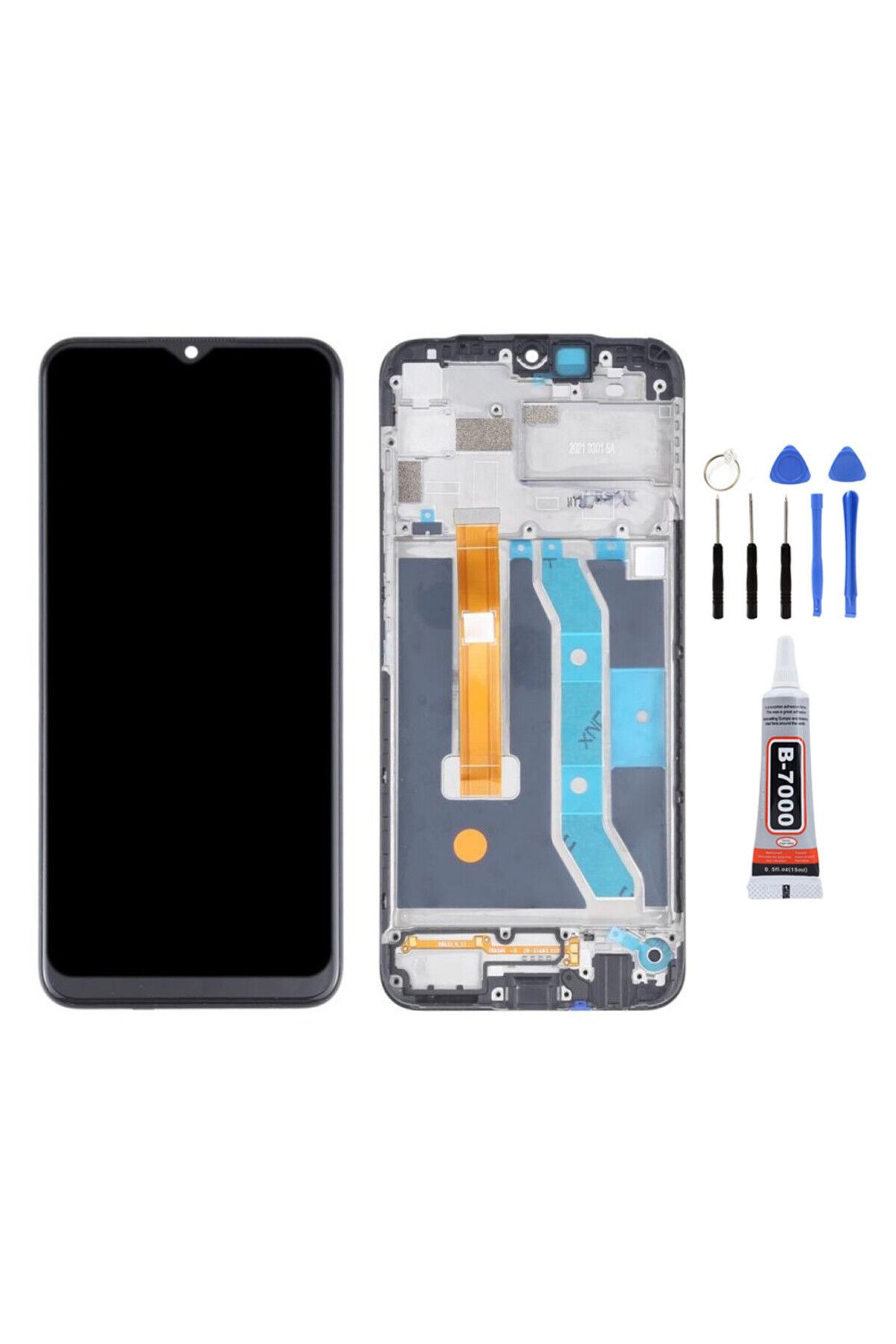 TamirCep Oppo Realme C11 2020 Çıtalı Ekran Lcd Dokunmatik Beraber
