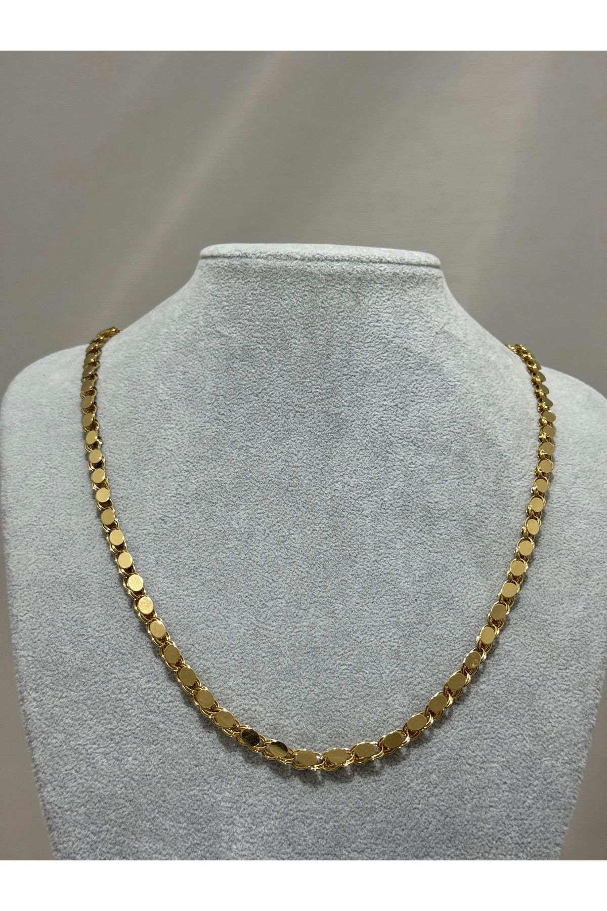 XUPING JEWELRY 22K arpa gold kolye paslanmaz kararmaz