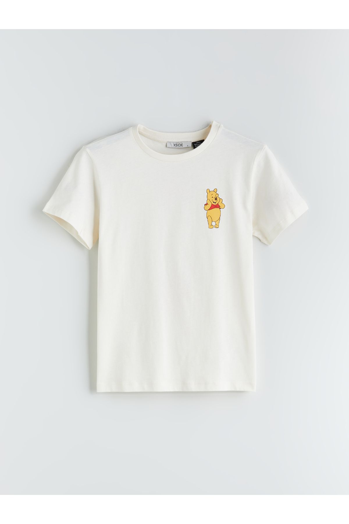 LC Waikiki Bisiklet Yaka Winnie the Pooh Lisanslı Kadın Tişört