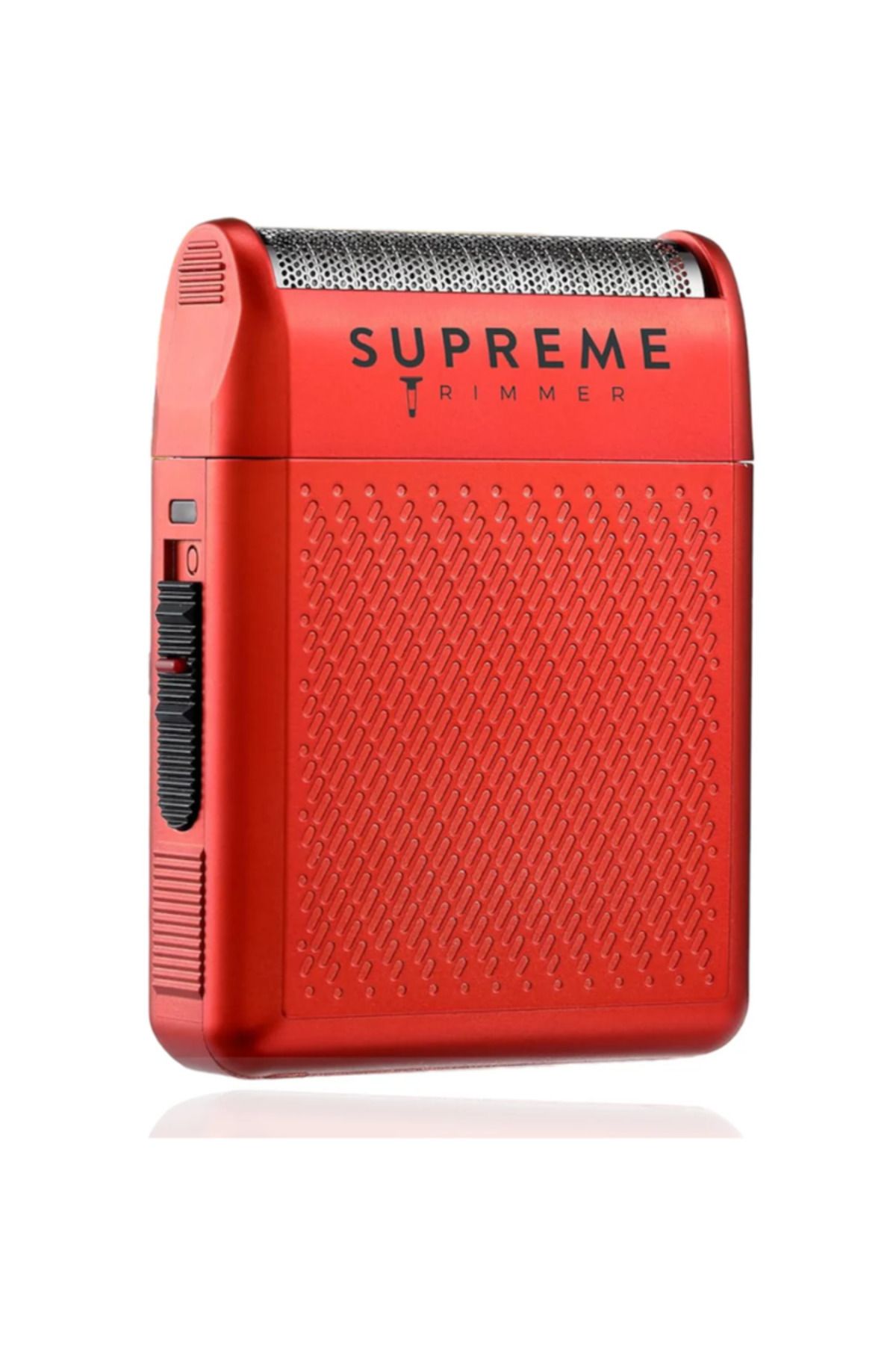 Supreme Trimmer Kırmızı Solo Folyo Tıraş Makinesi | Cilt Dostu Folyo, 7800 RPM, USB-C