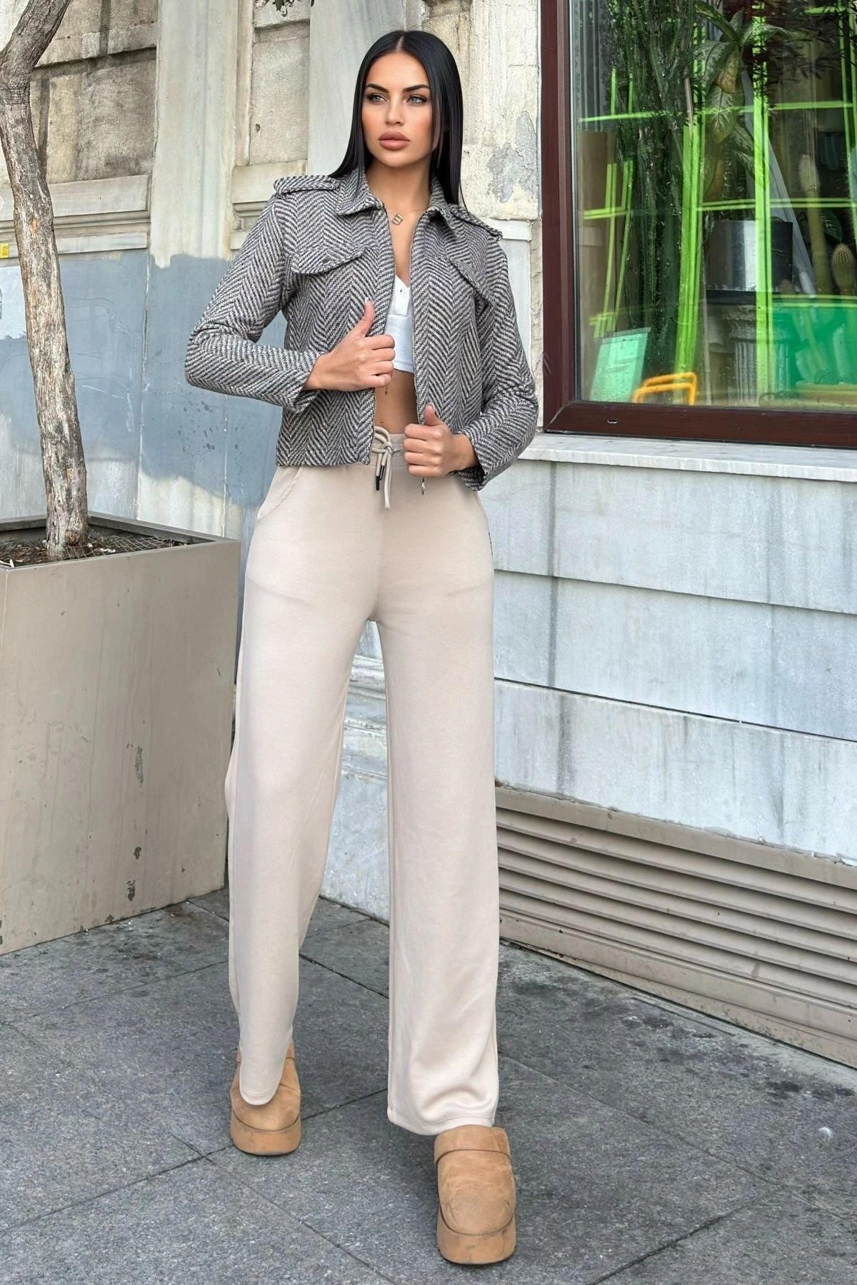 NEW LAVİVA-Women's Mink Jacket - 700-3682 4
