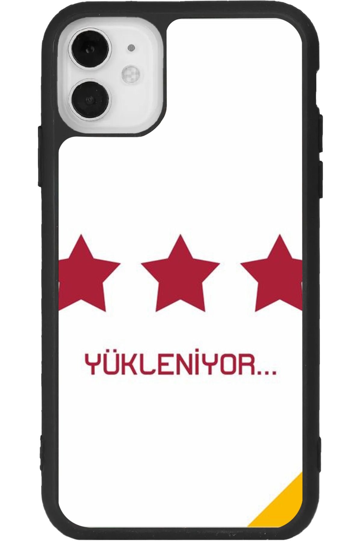 Aksel Kılıf iPhone 11 Uyumlu Baskılı, Mat Siyah Renk, Yumuşak Silikon, Koruyucu, Şok Emici Kapak, Kılıf