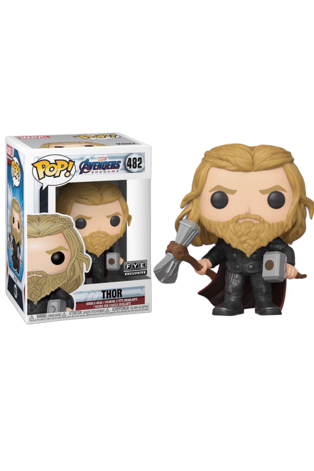 Funko Marvel Avengers Endgame Thor FYE Exclusive Funko Pop! #482