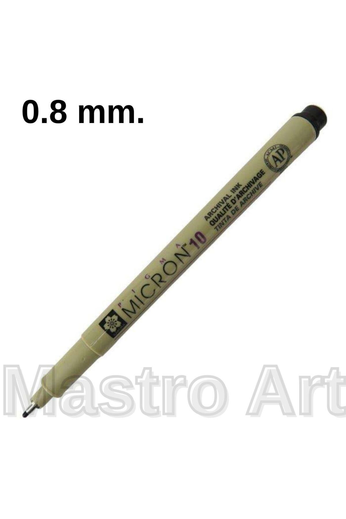 Mastro Art Sakura Pigma Micron Teknik Çizim Kalemi Siyah