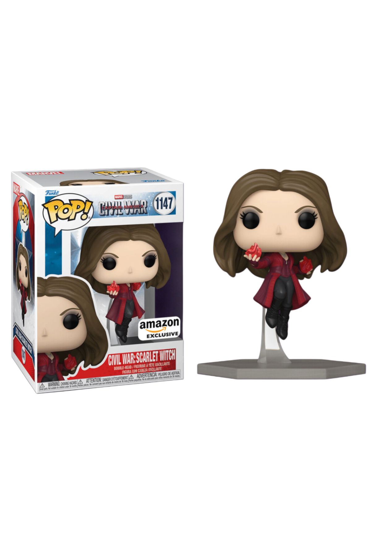 Funko Marvel Scarlet Witch – Captain America: Civil War Funko Pop! #1147