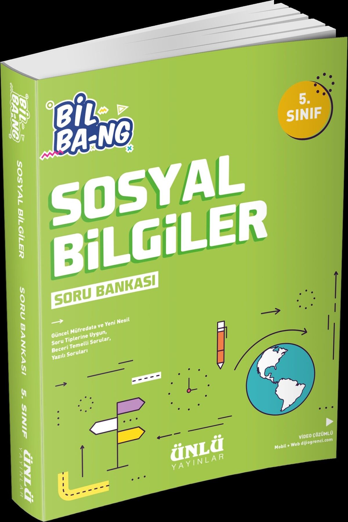 Ünlü Yayınlar 5.Sınıf Bil Bang Sosyal Bilgiler Soru Bankası Ünlü Yayıncılık