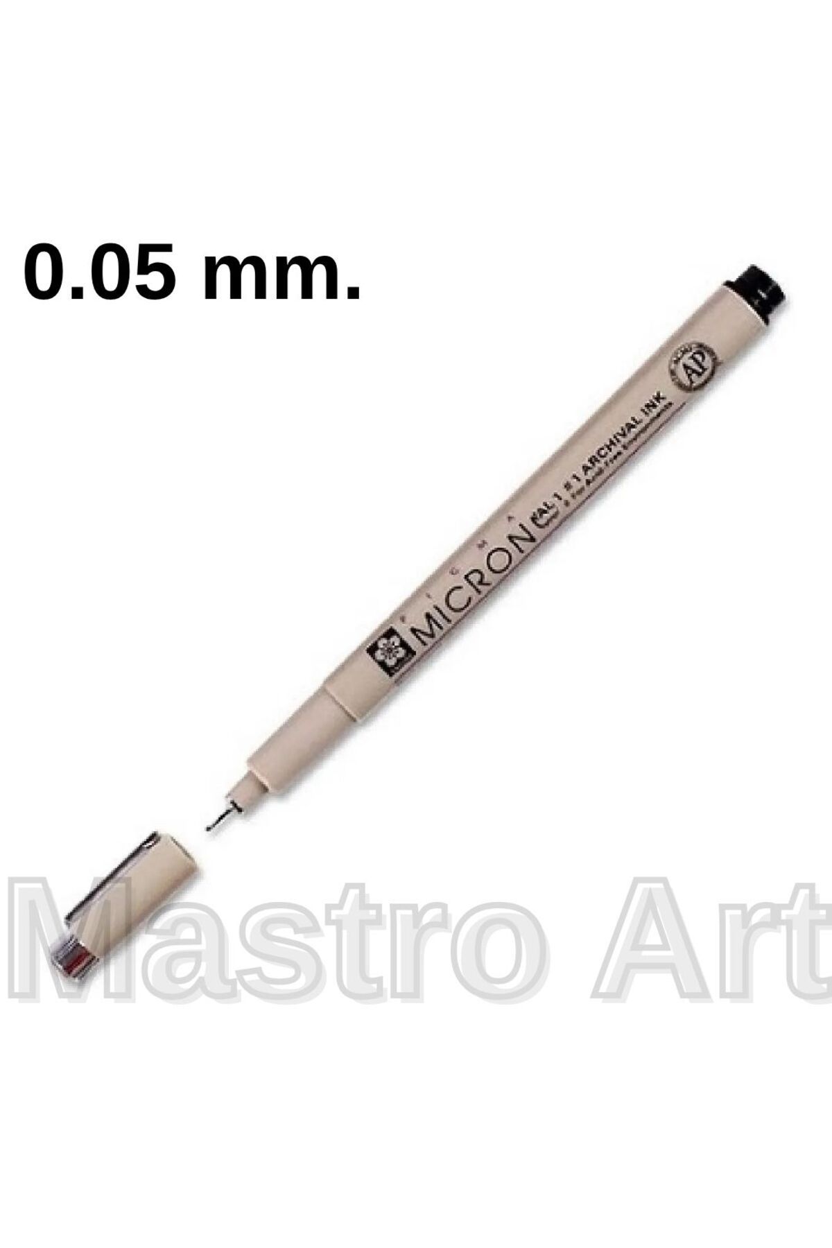 Mastro Art Sakura Pigma Micron Teknik Çizim Kalemi Siyah
