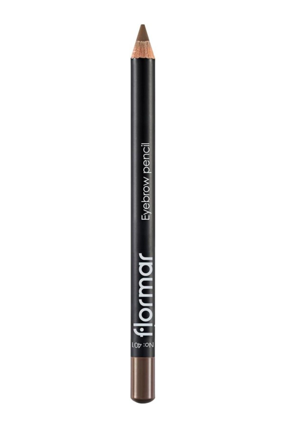 ShopZum Fırça Kapaklı Kaş Kalemi (Açık Kahverengi) - Eyebrow Pencil - 401-8690604109418 (Kahve)