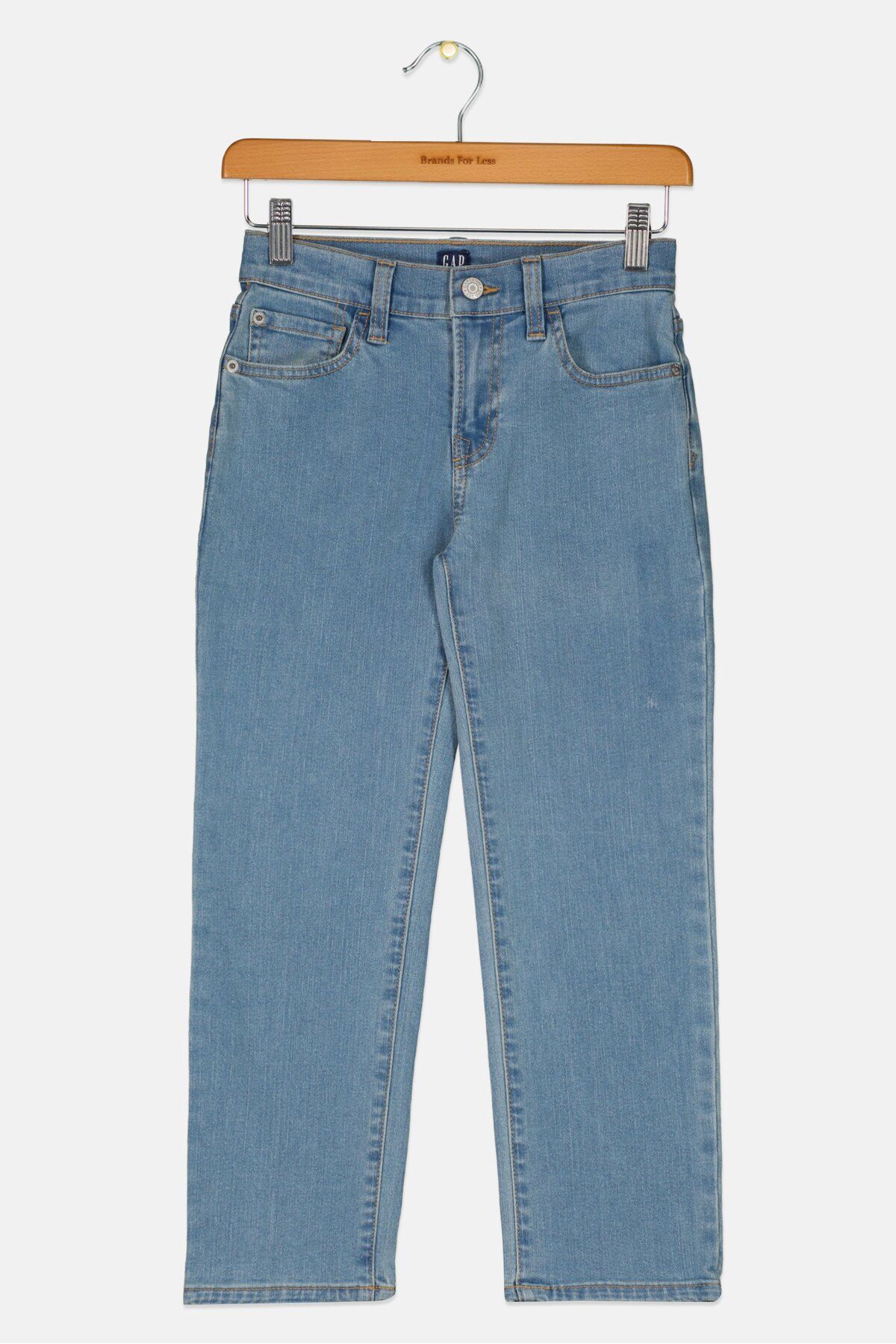 GAP-Kids Boy Washed Stretchable Denim, Blue 1