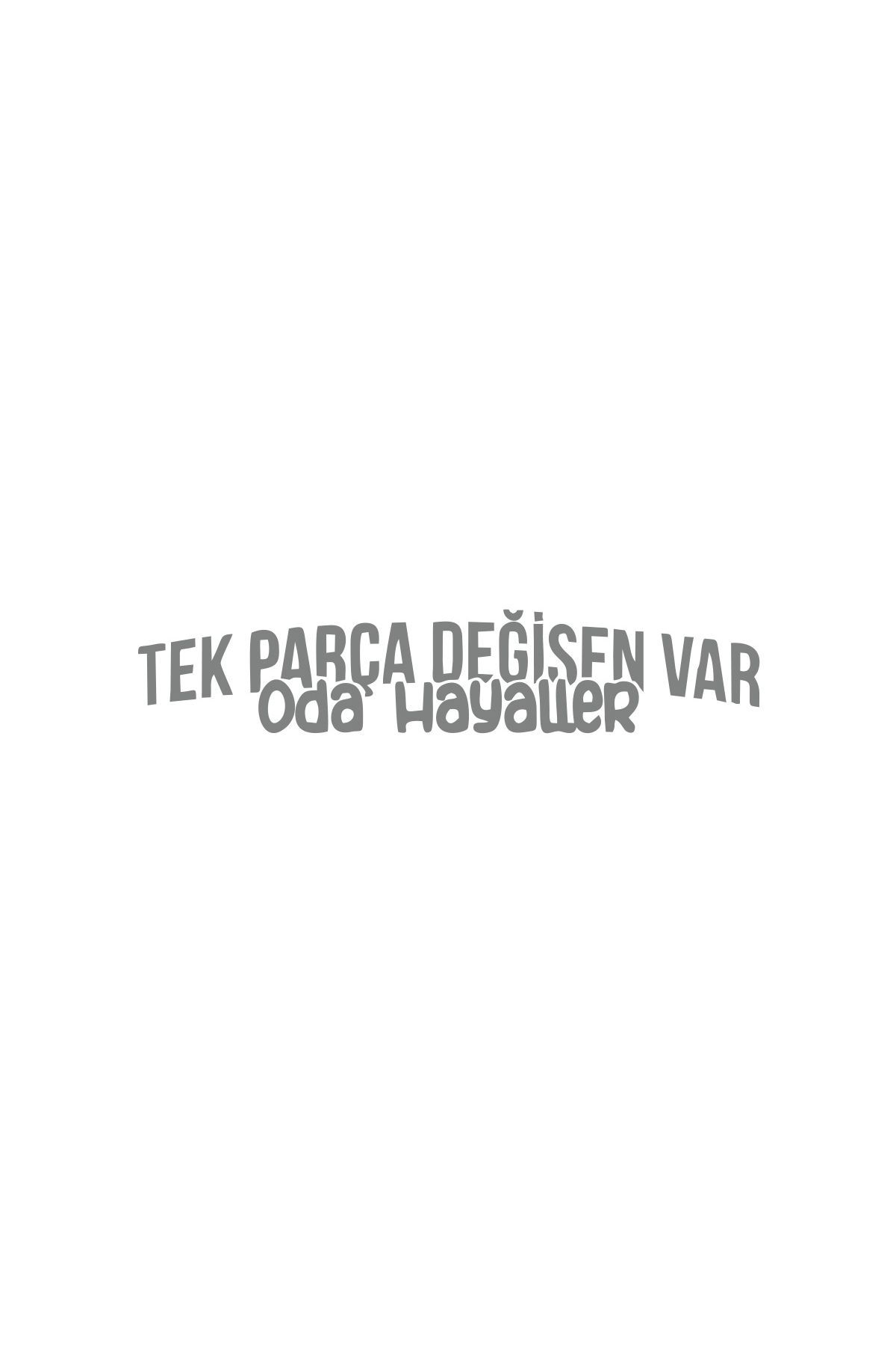 Reysa Tasarım Tek Parça Değişen Var Oda Hayaller Araba Sticker 17x17 Cm Gri