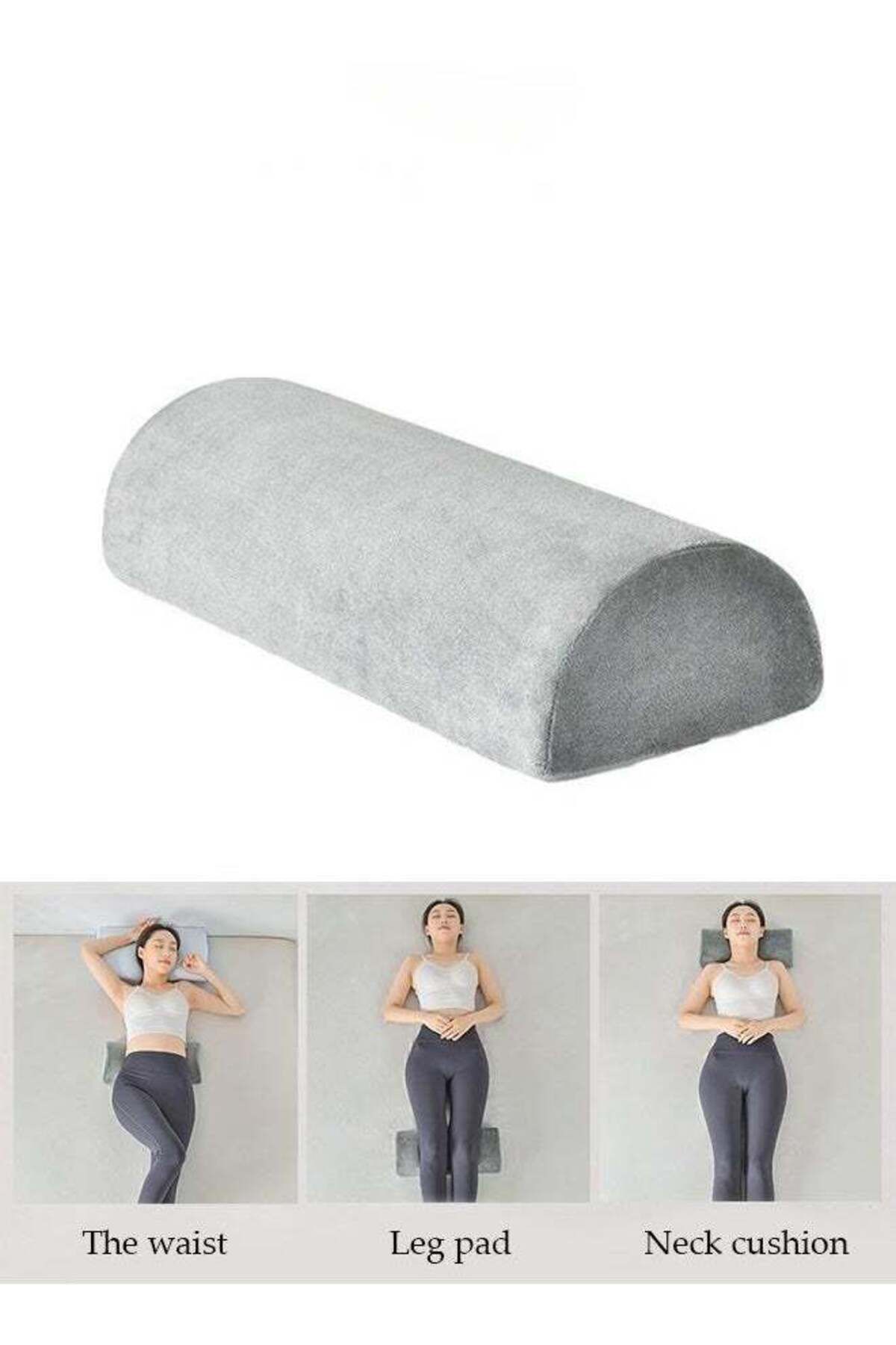 Generic-DUNISO Half Moon Pillow，Multifunctional Knee Pillow, Memory Foam Leg Pillows, Soft Yet Firm, Reduc 1