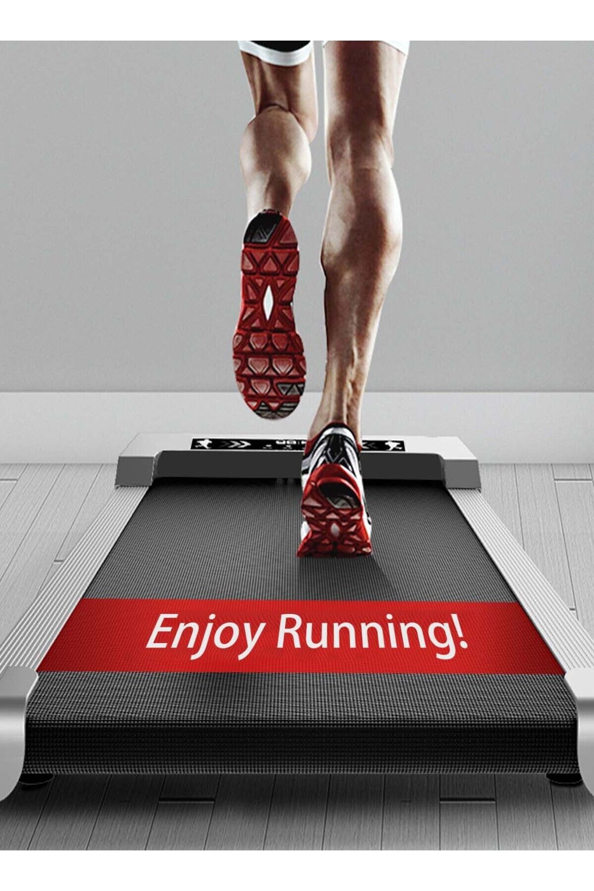 EqiEch-Ultra-Quiet Treadmill, Adjustable Speed, Bluetooth, LED Display, Remote, 3.0HP, 10KM/h 6
