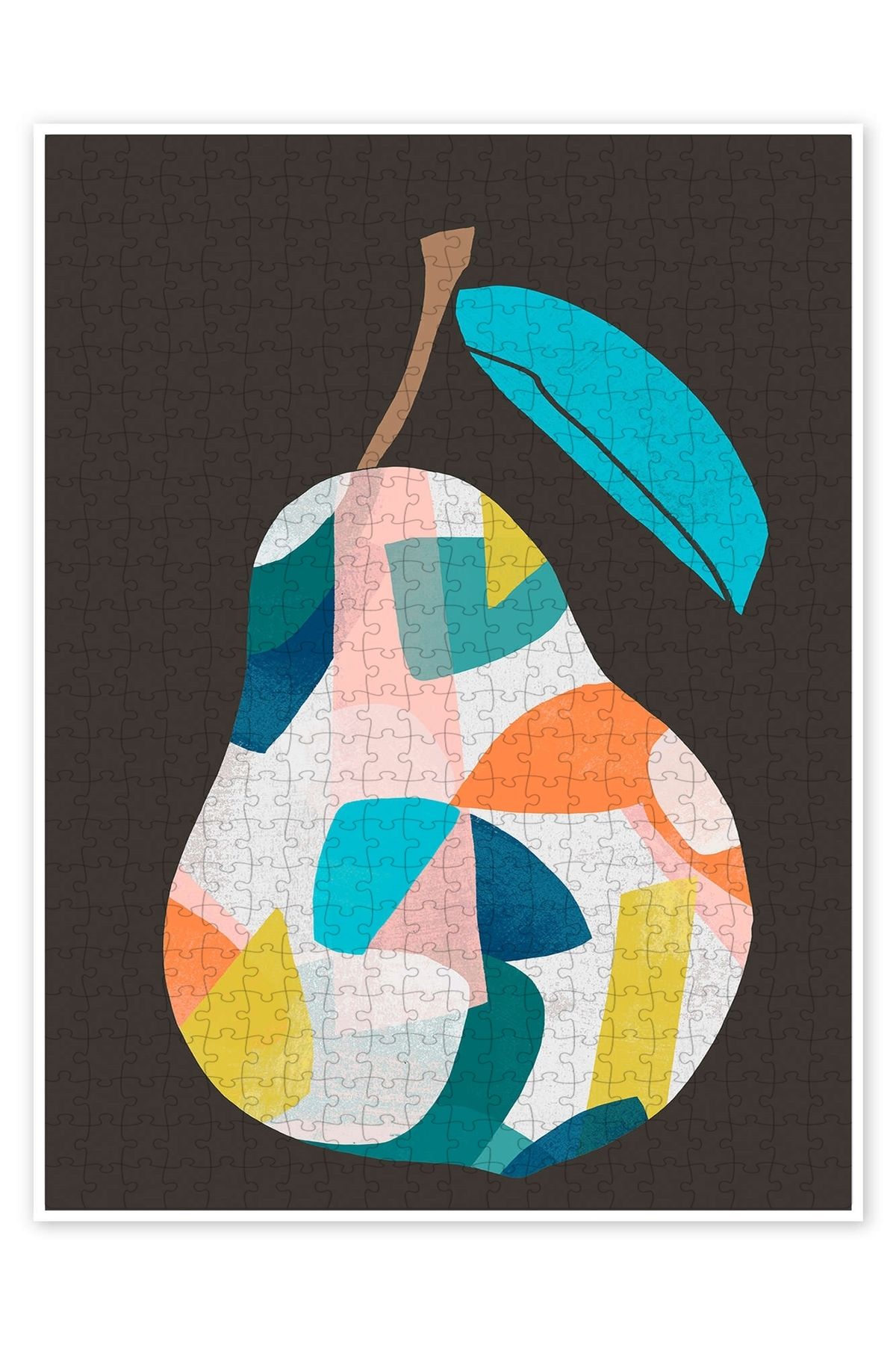 Jeronkarji Fab Fruit I 500 Parça Puzzle Yapboz Bohem Soyut Sanat Temalı