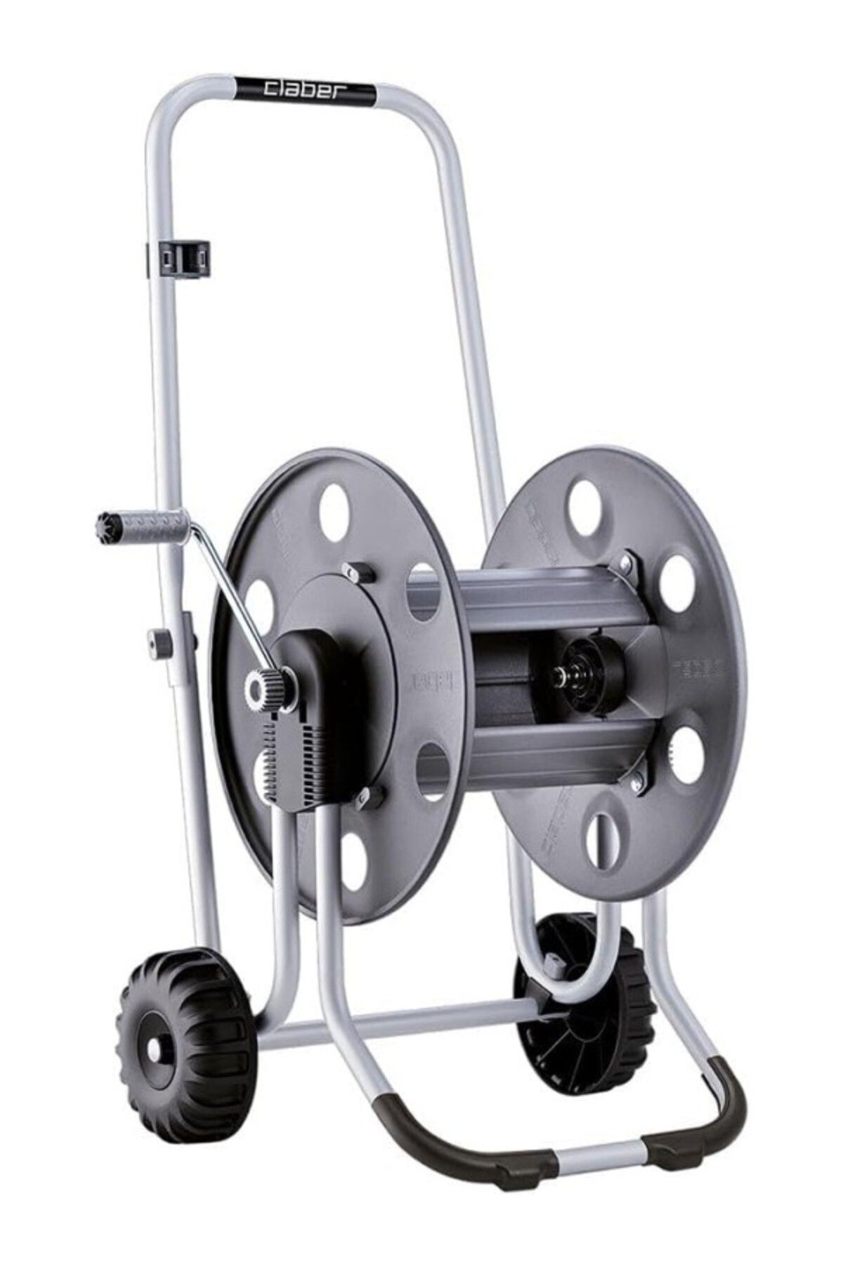 ShopZum Claber 8891 Metal 60 Hortum Makarası, Metal Yapı