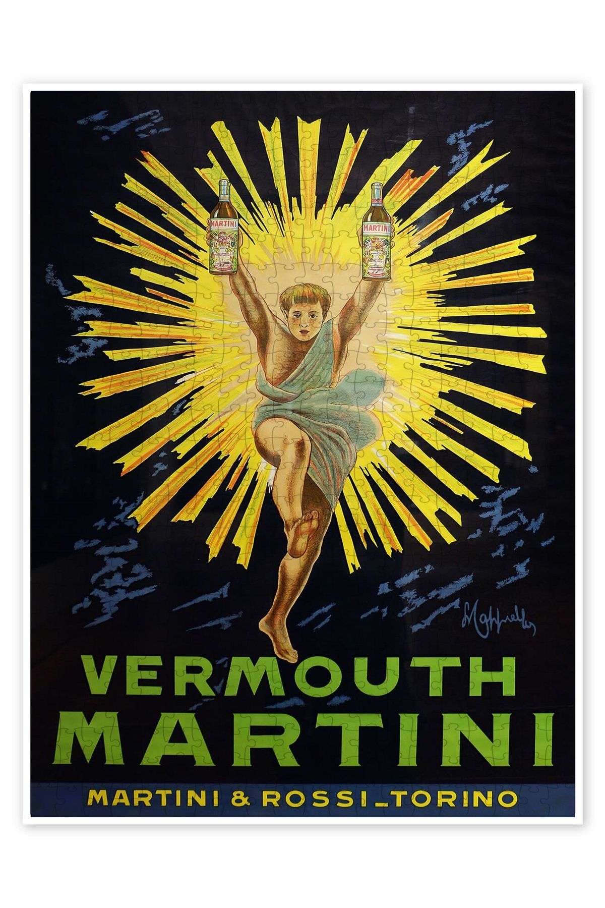 Jeronkarji Vermut Martini 500 Parça Puzzle Yapboz Mutfak Temalı Yetişkinler için