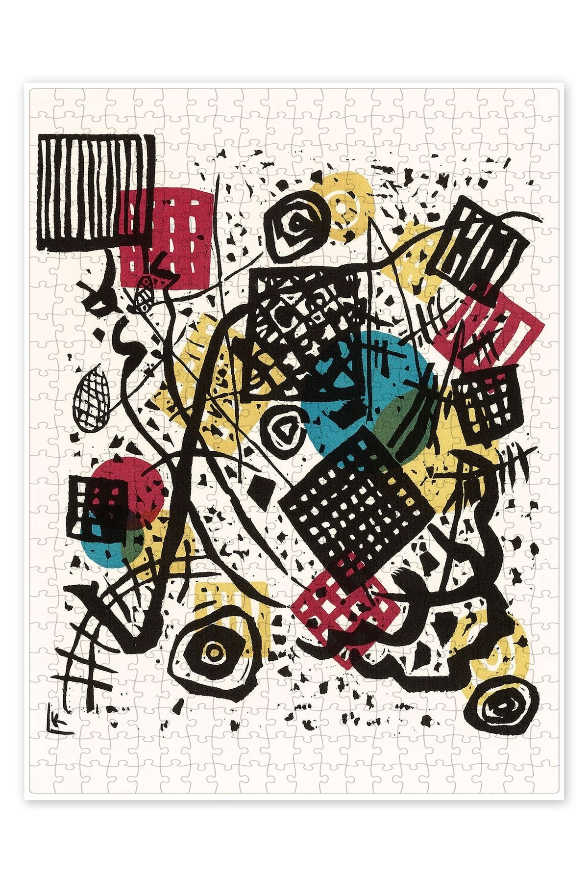 Jeronkarji Küçük Dünyalar V 500 Parça Puzzle Yapboz Bohem Soyut Sanat Temalı