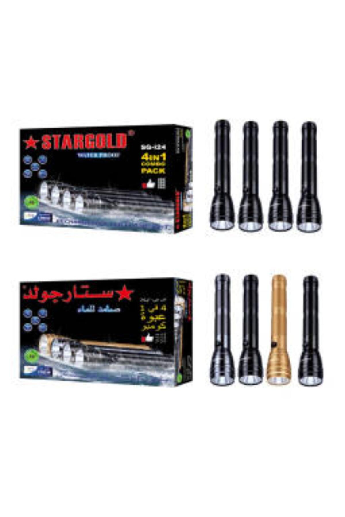 Generic-Rechargeable LED Torch Set of 4 – Emergency Flashlight with Bright Beam 6