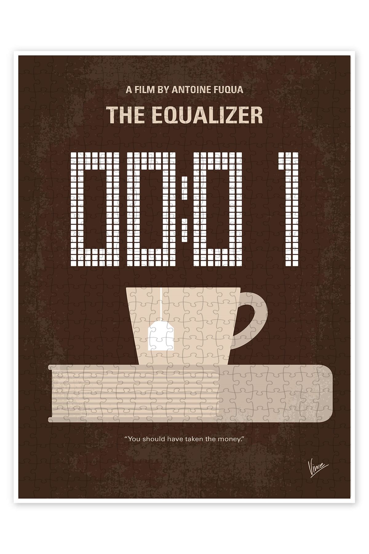 Jeronkarji Equalizer 500 Parça Puzzle Yapboz Klasik Film Temalı