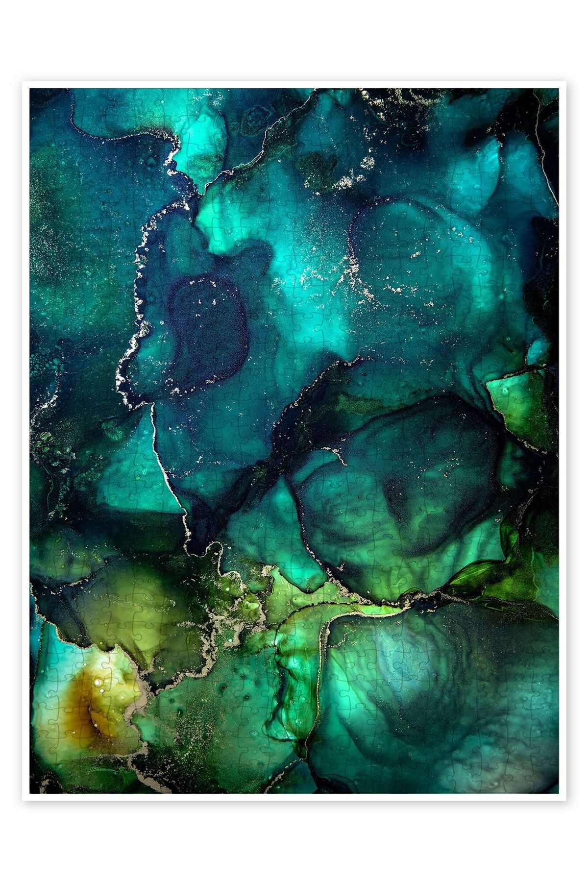 Jeronkarji Mother Earth 500 Parça Puzzle Yapboz Bohem Soyut Sanat Temalı