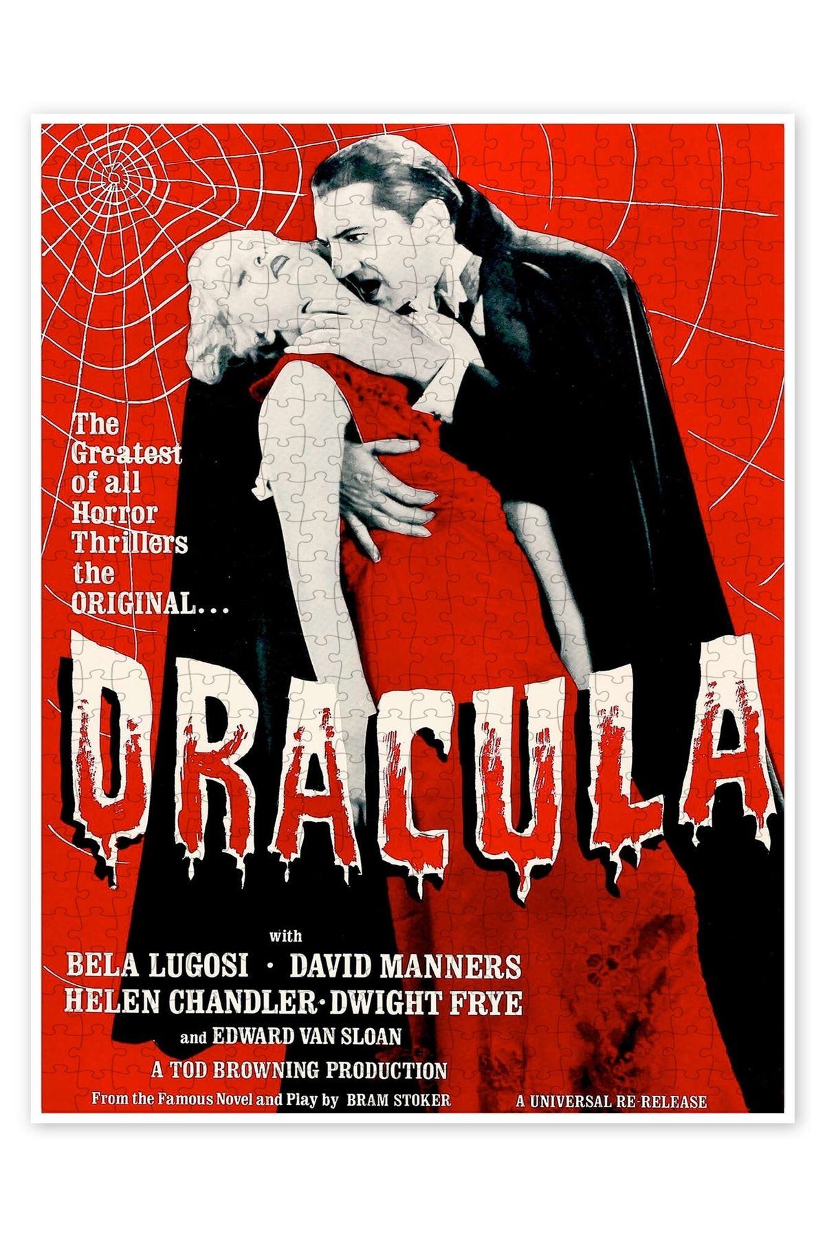 Jeronkarji DRACULA 500 Parça Puzzle Yapboz Klasik Film Temalı