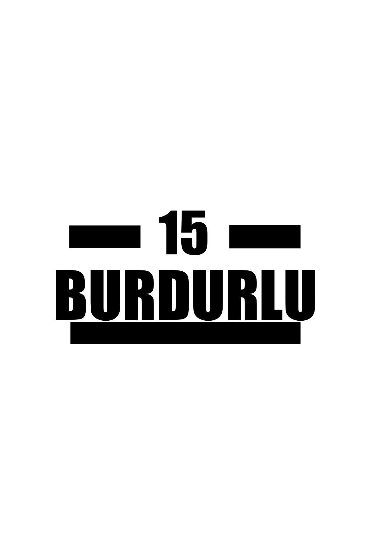 Reysa Tasarım 15 Burdurlu Araba Sticker 17x17 Cm Siyah