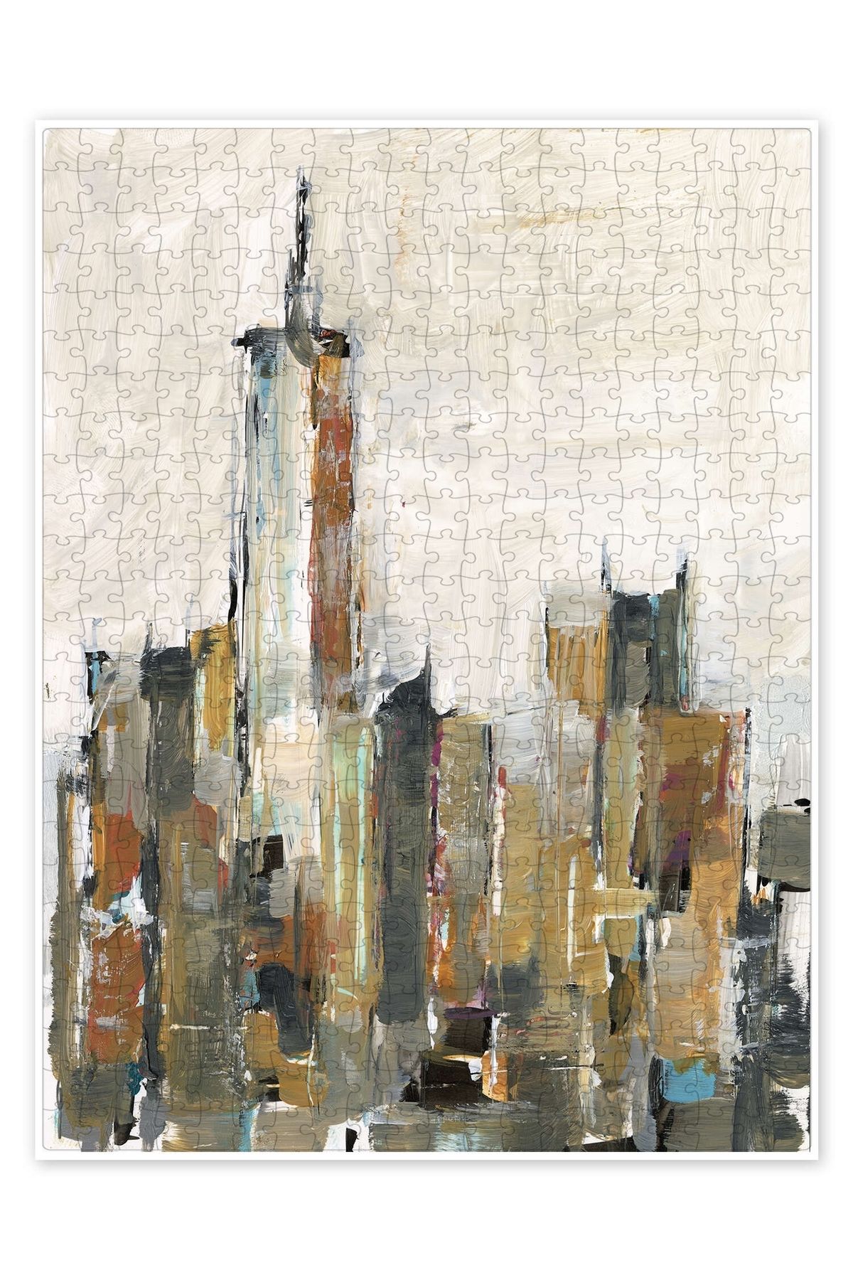 Jeronkarji Urban Daylight I 500 Parça Puzzle Yapboz Bohem Soyut Sanat Temalı
