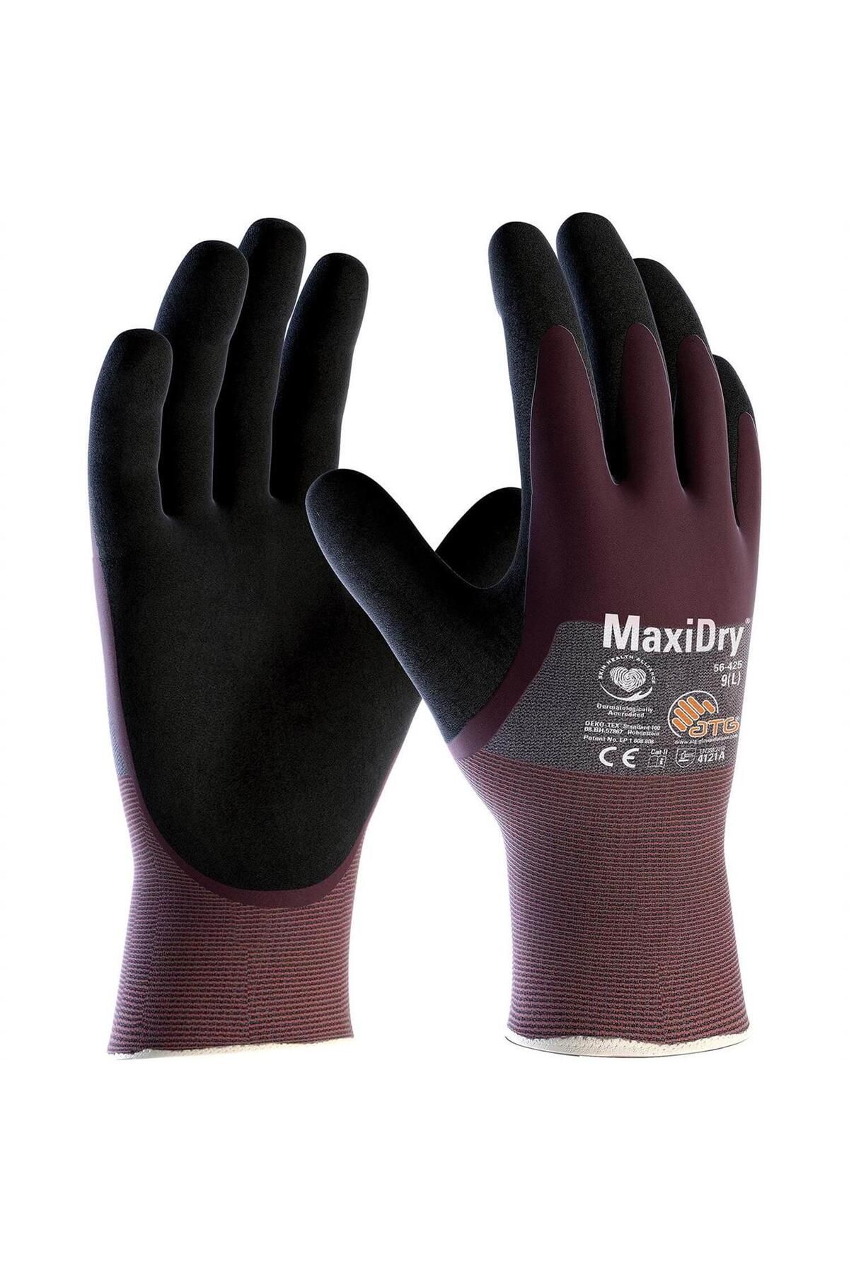 ATG Maxidry® 56-425 Süper Ince Yağ Ve Sıvı Geçirmez Iş Eldiveni