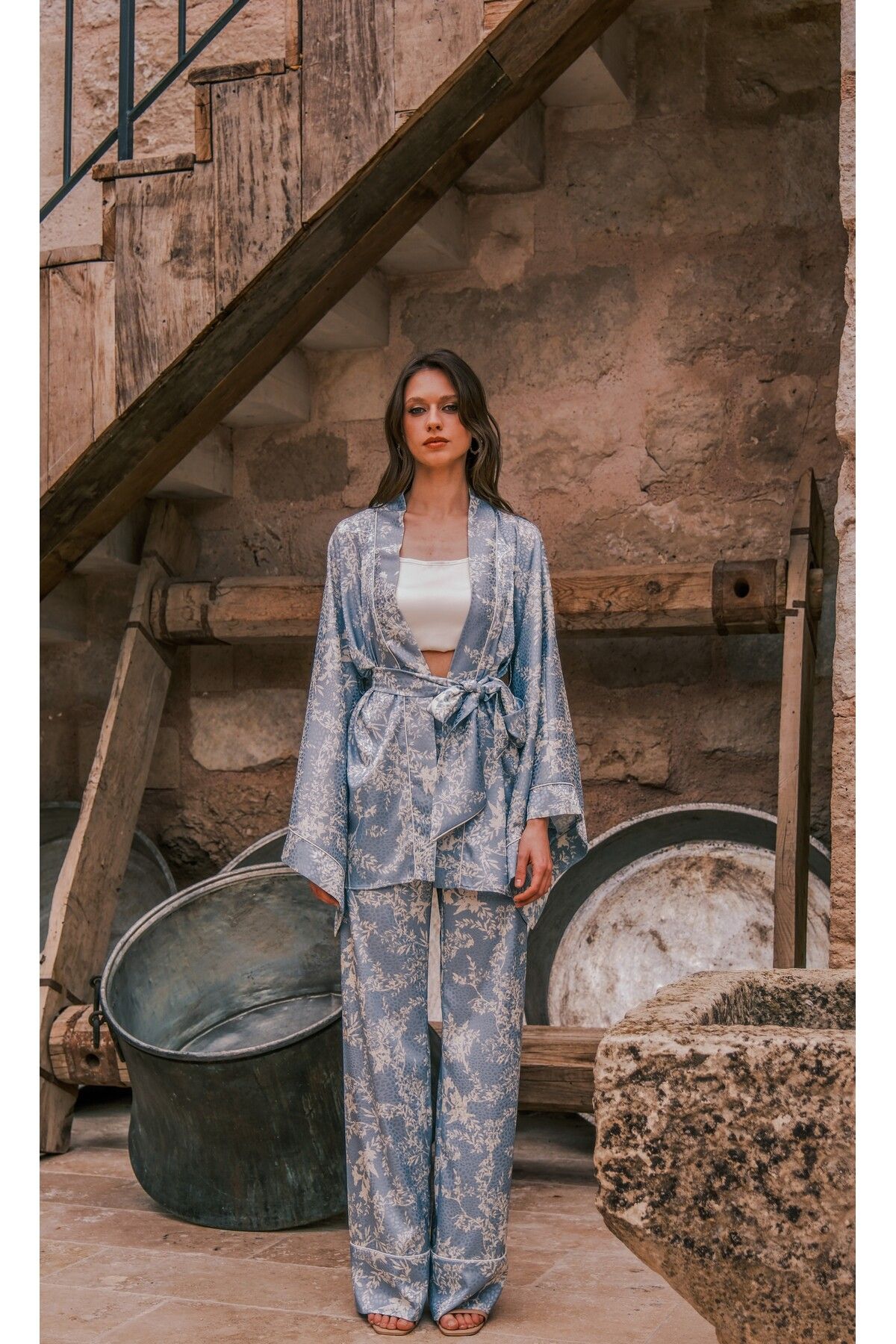 Esra Semiz İPEK JAKAR PANTOLON