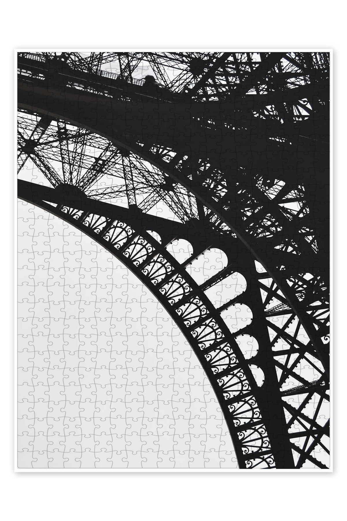 Jeronkarji Eiffel V 500 Parça Puzzle Yapboz Şehir Manzara Temalı Hobilik