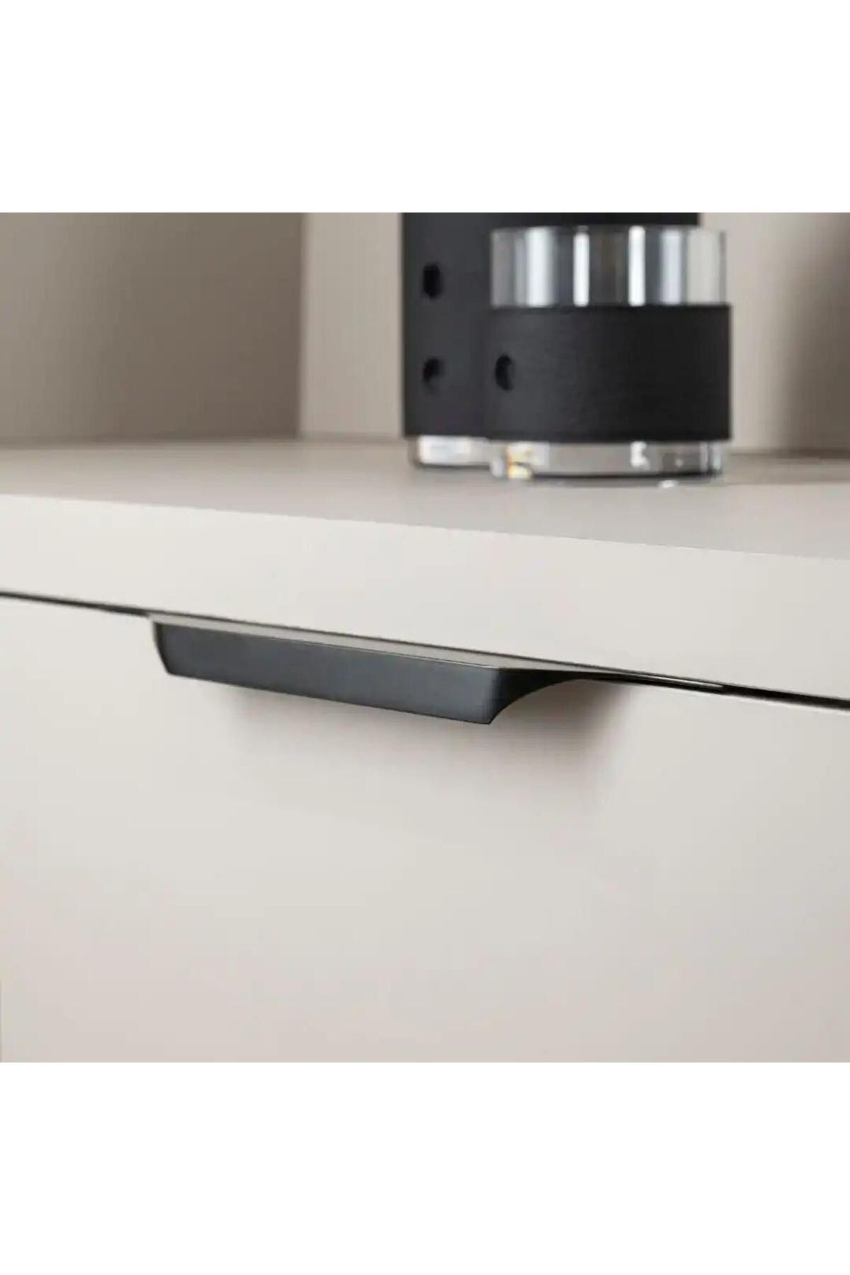 System Mobilya Kulbu Siyah Renk 160mm Kulp 1 Adet (SY8900 0160 AL6)