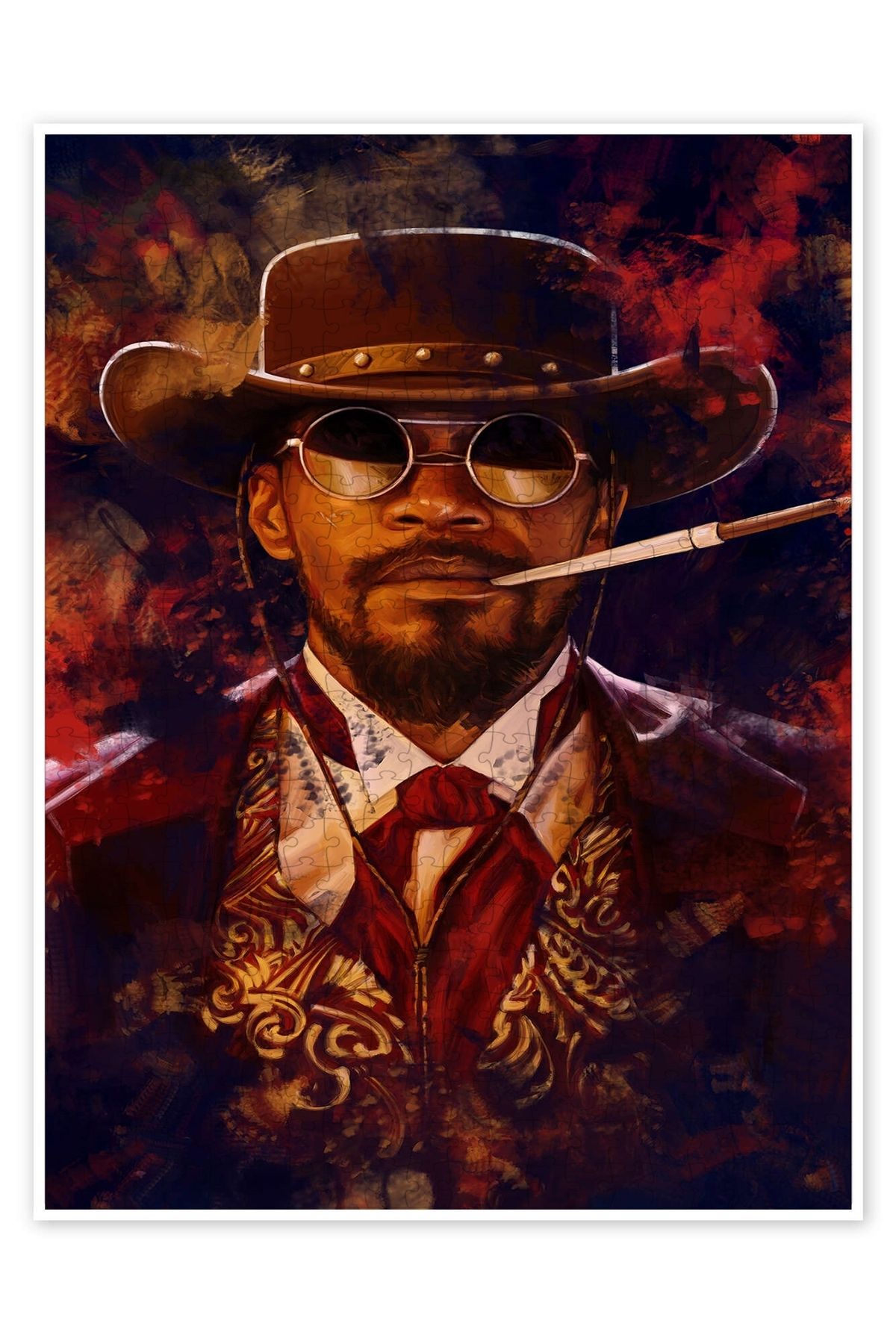 Jeronkarji Django 500 Parça Puzzle Yapboz Klasik Film Temalı