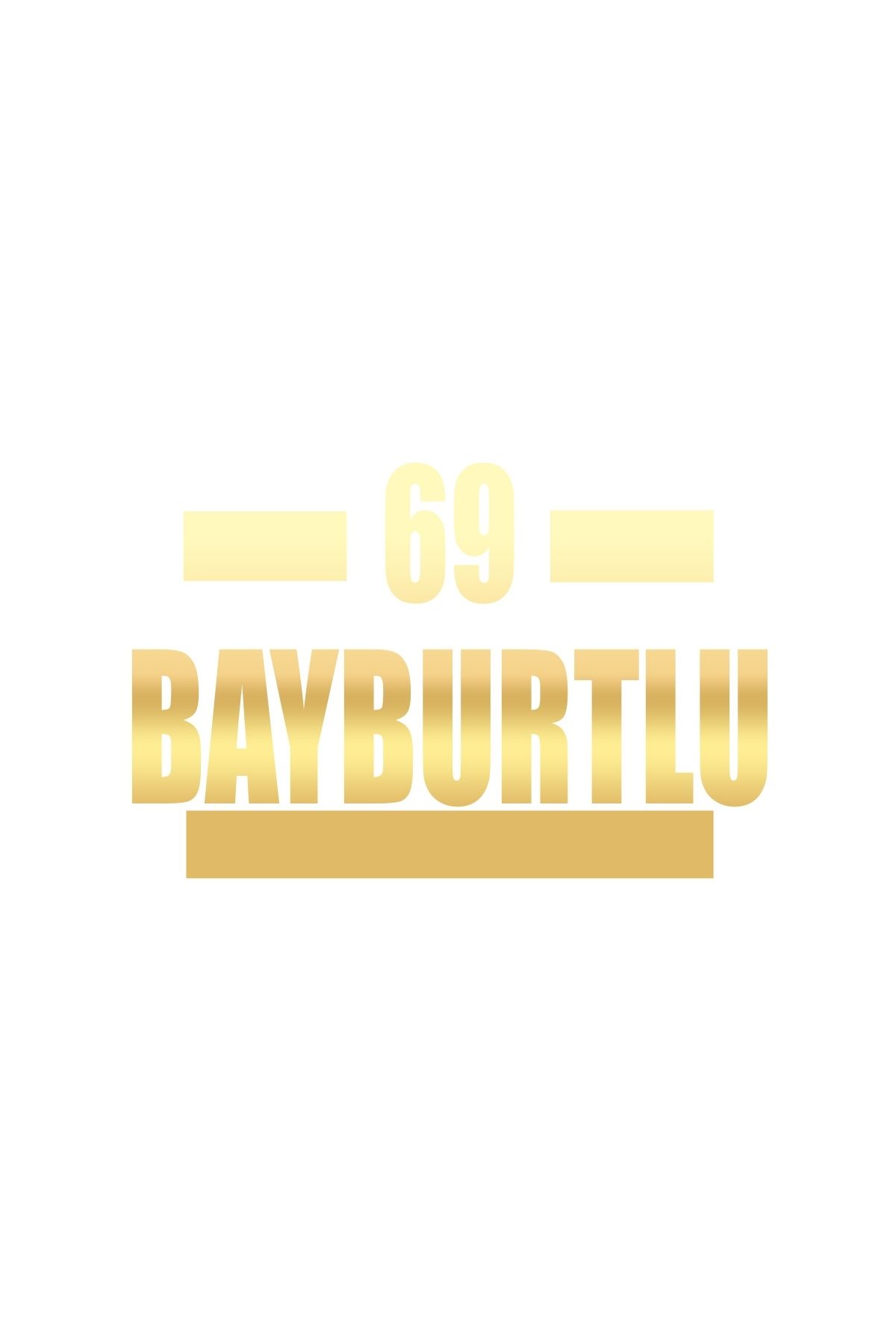 Reysa Tasarım 69 Bayburtlu Araba Sticker 17x17 Cm Gold