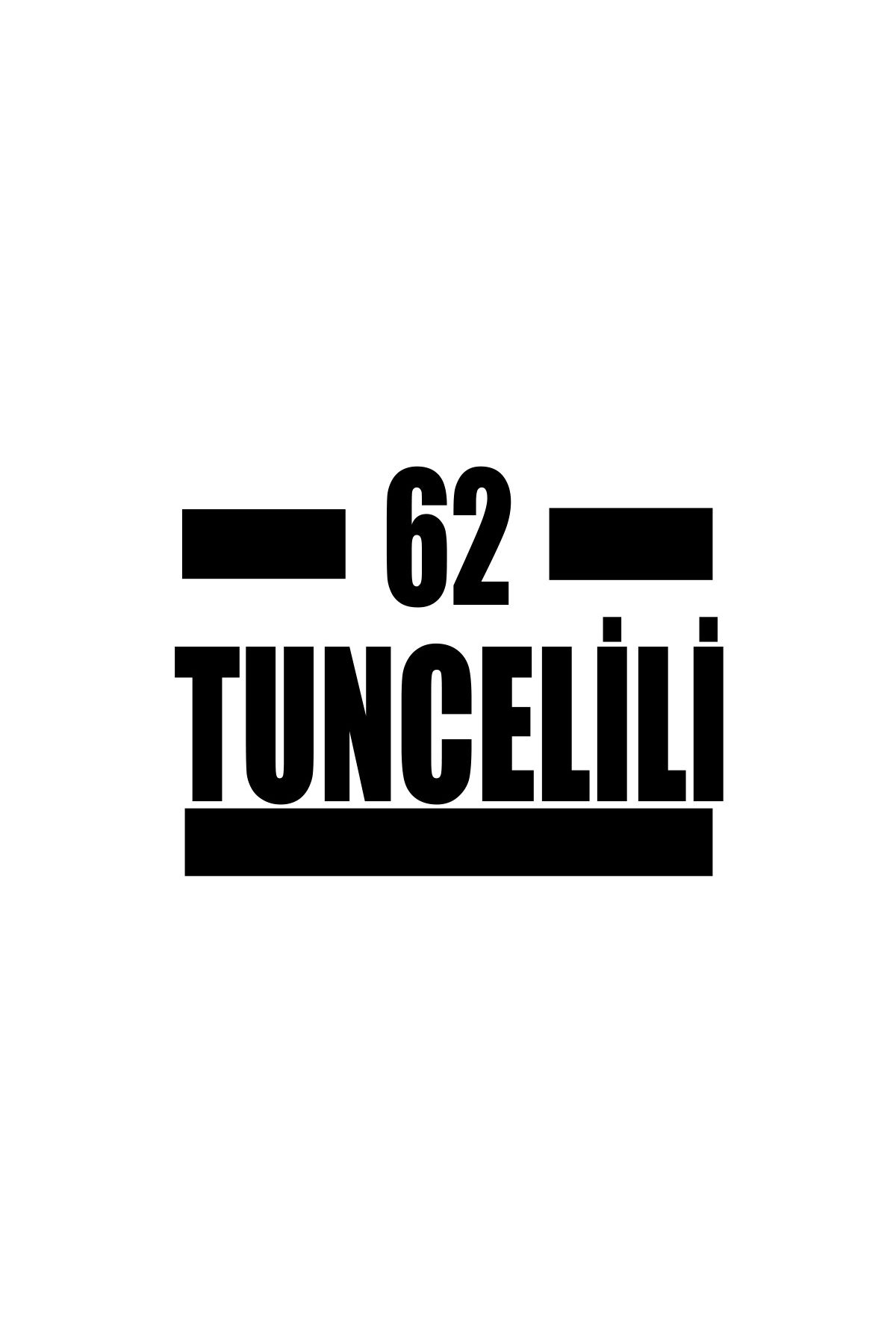 Reysa Tasarım 62 Tuncelili Araba Sticker 17x17 Cm Siyah