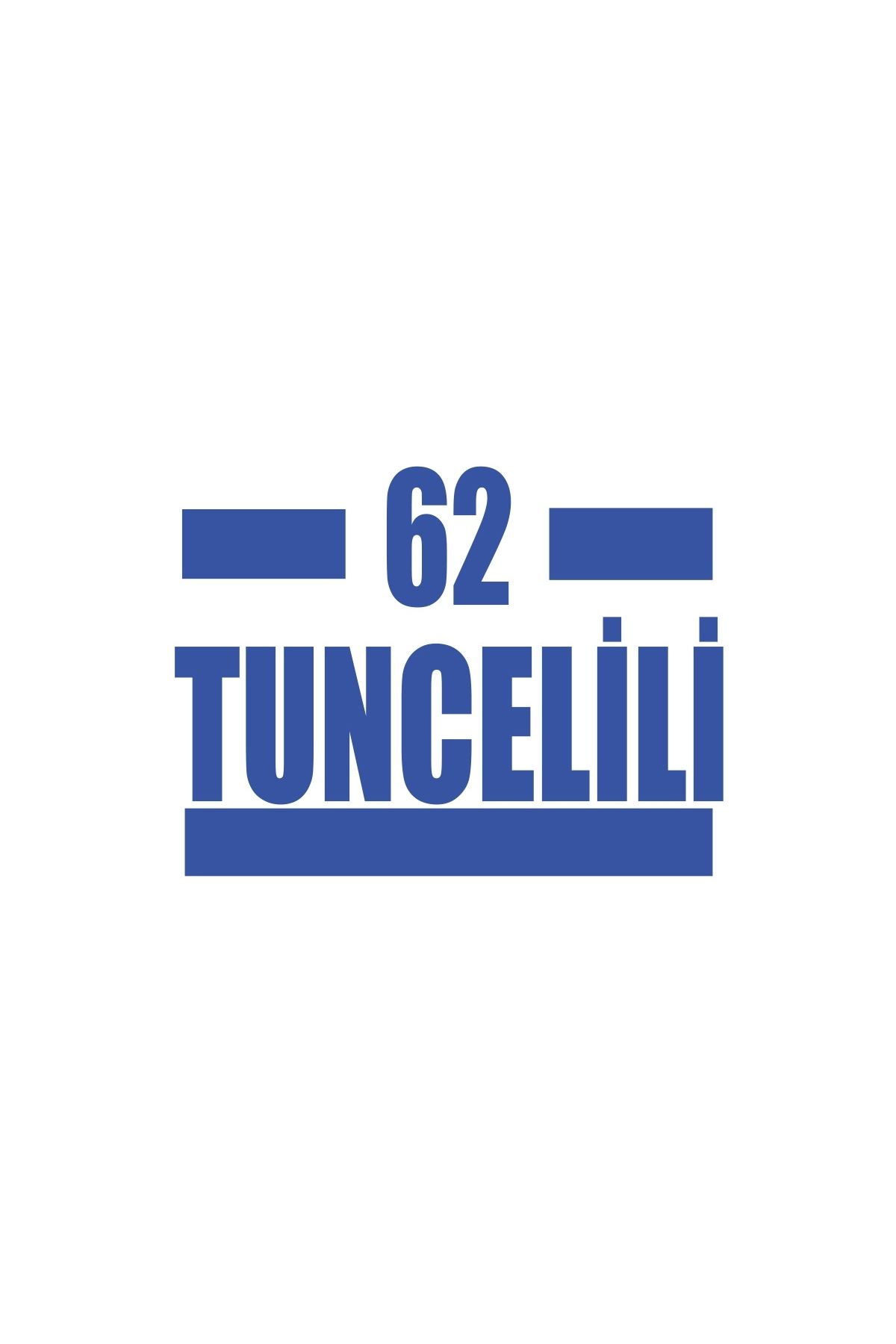 Reysa Tasarım 62 Tuncelili Araba Sticker 17x17 Cm Mavi