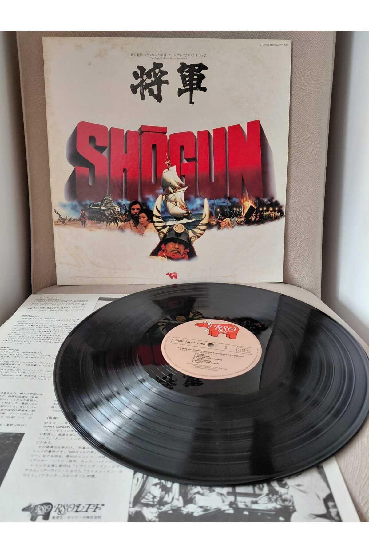 Plakperest SHOGUN - Maurice Jarre / Soundtrack - 1980 Japonya Basım LP Albüm Plak-2.el