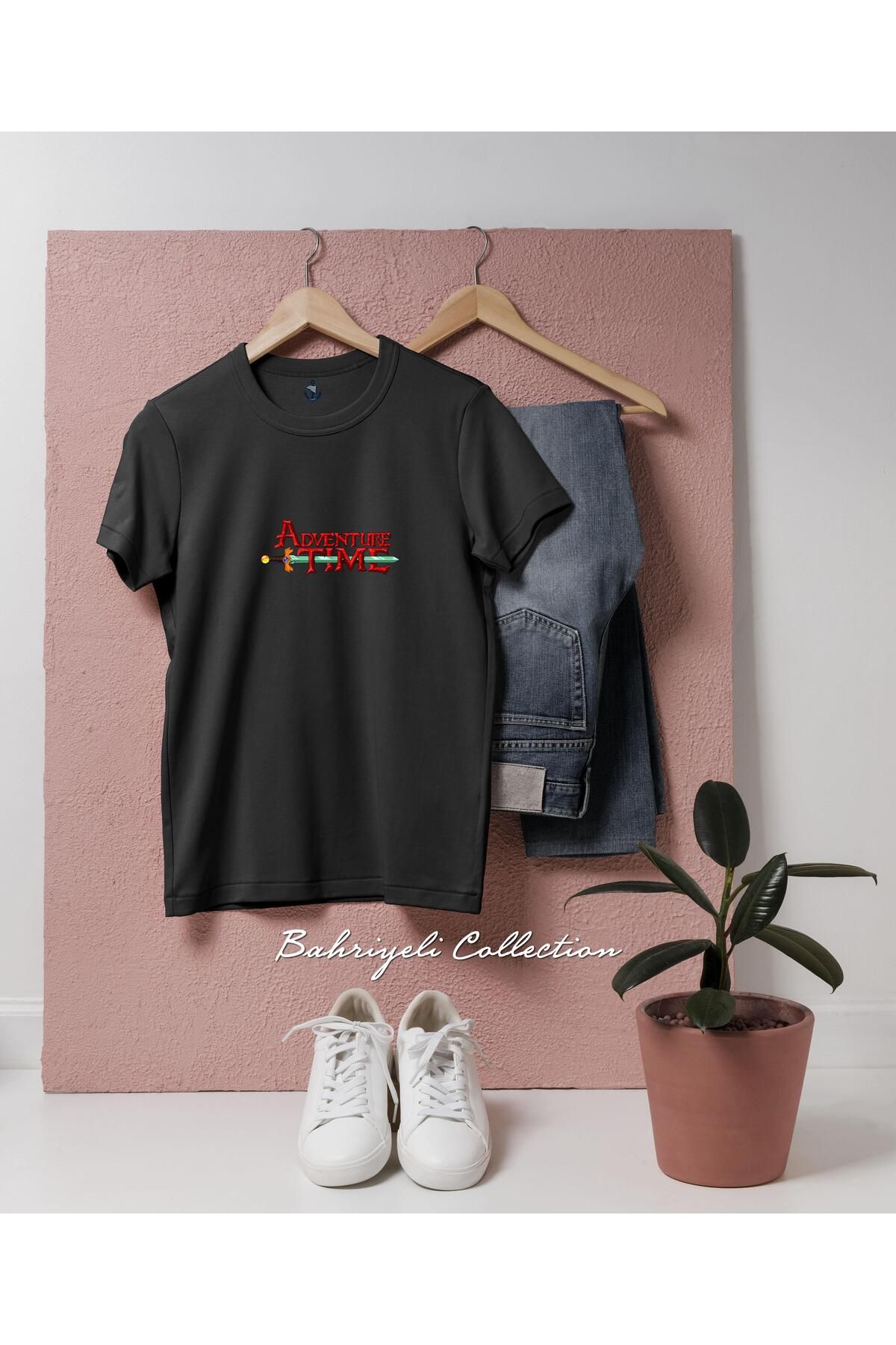 bahriyeli.jpeg Oversize Adventure Time Tasarımlı Unisex T-Shirt