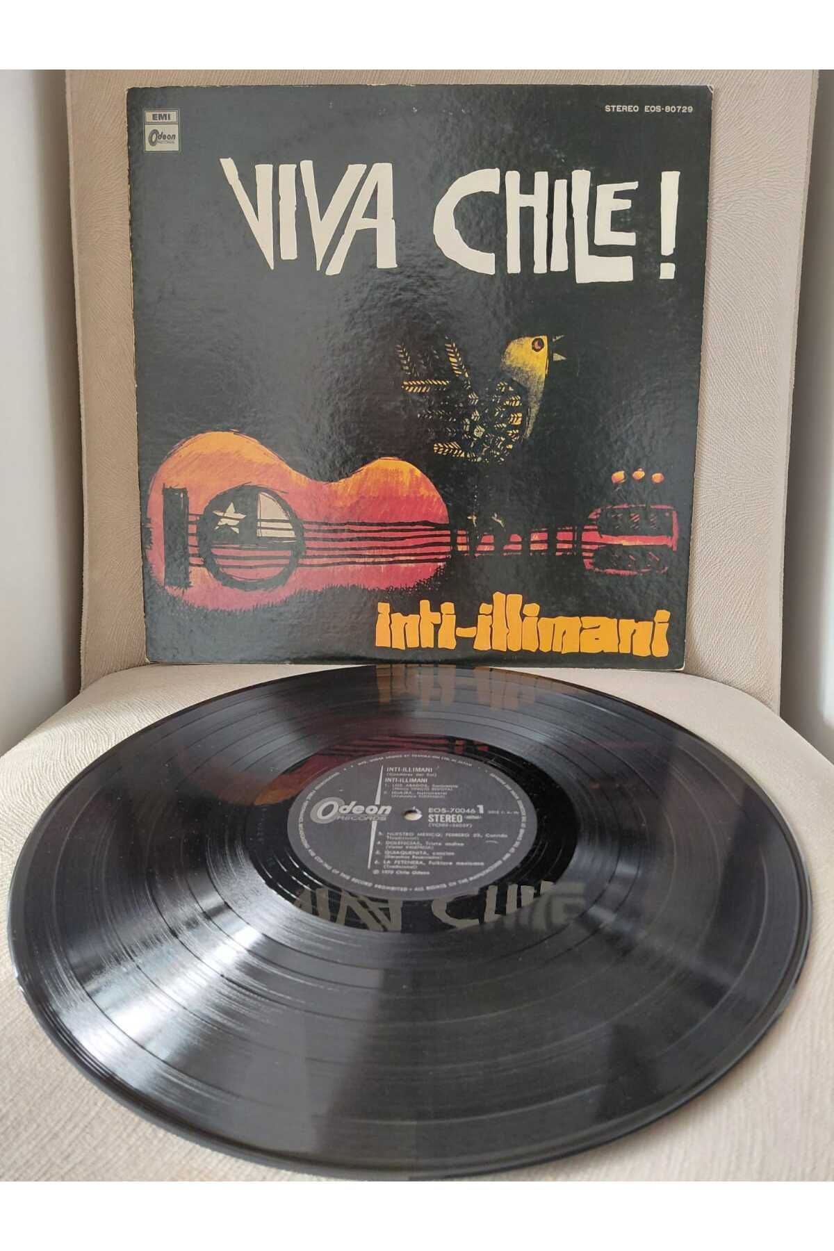 Plakperest Inti-Illimani – Viva Chile - 1977 Japonya Basım LP Albüm Plak-2.el