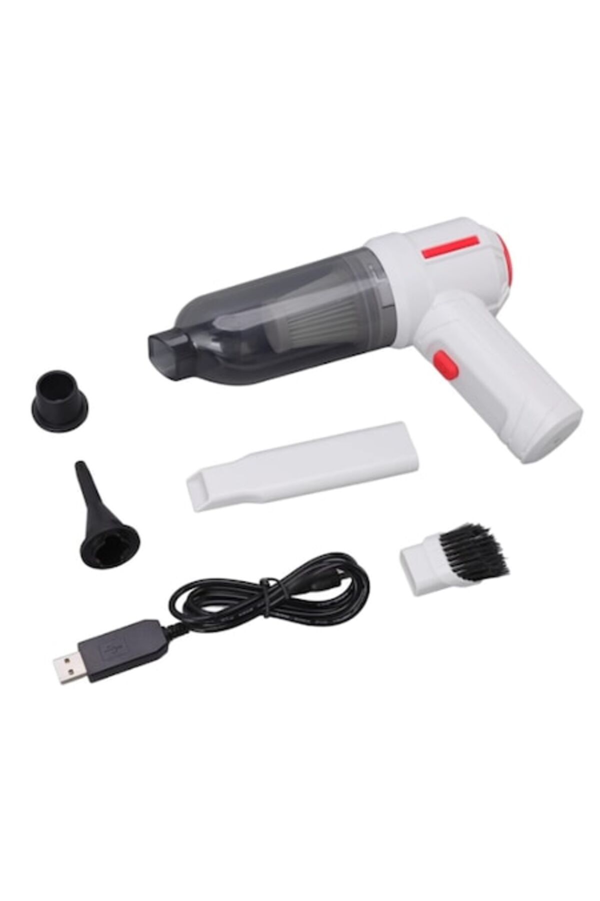 HOZRO-Aspirator mic de mana Hozro, 120W putere, portabil, fara fir pentru masina sau casa, reincarcabil cu 1