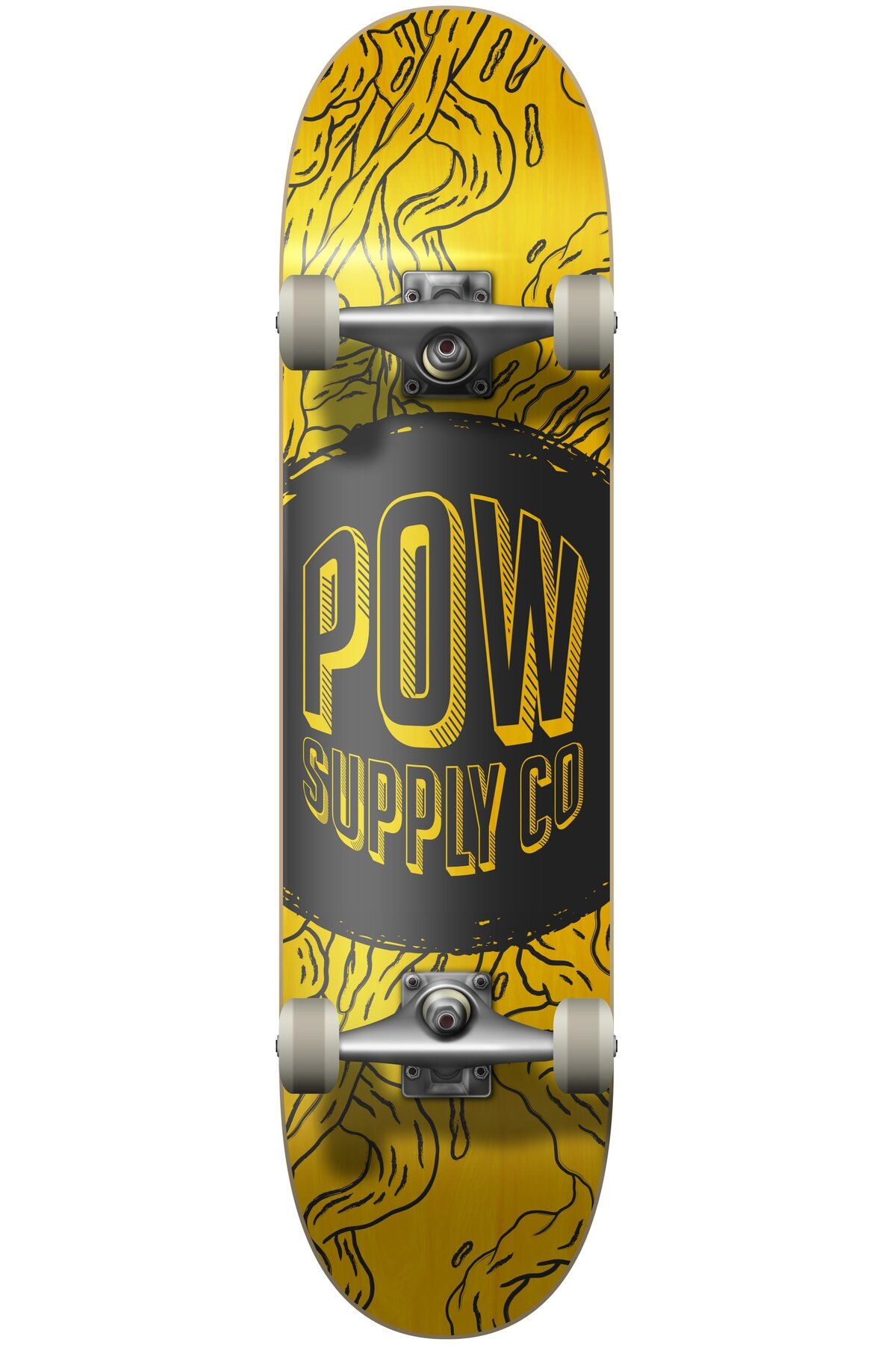 Pow Supply Co 8,25 Logo Orb Y Complete Kaykay