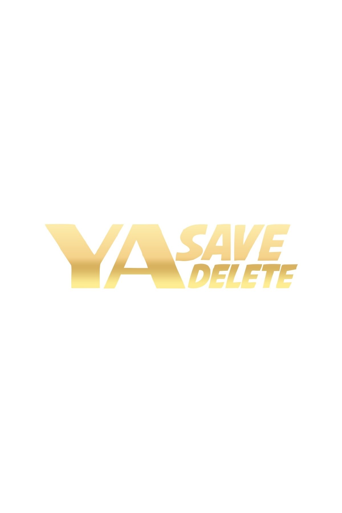 Reysa Tasarım Ya Save Ya Delete Araba Sticker 17x17 Cm Gold
