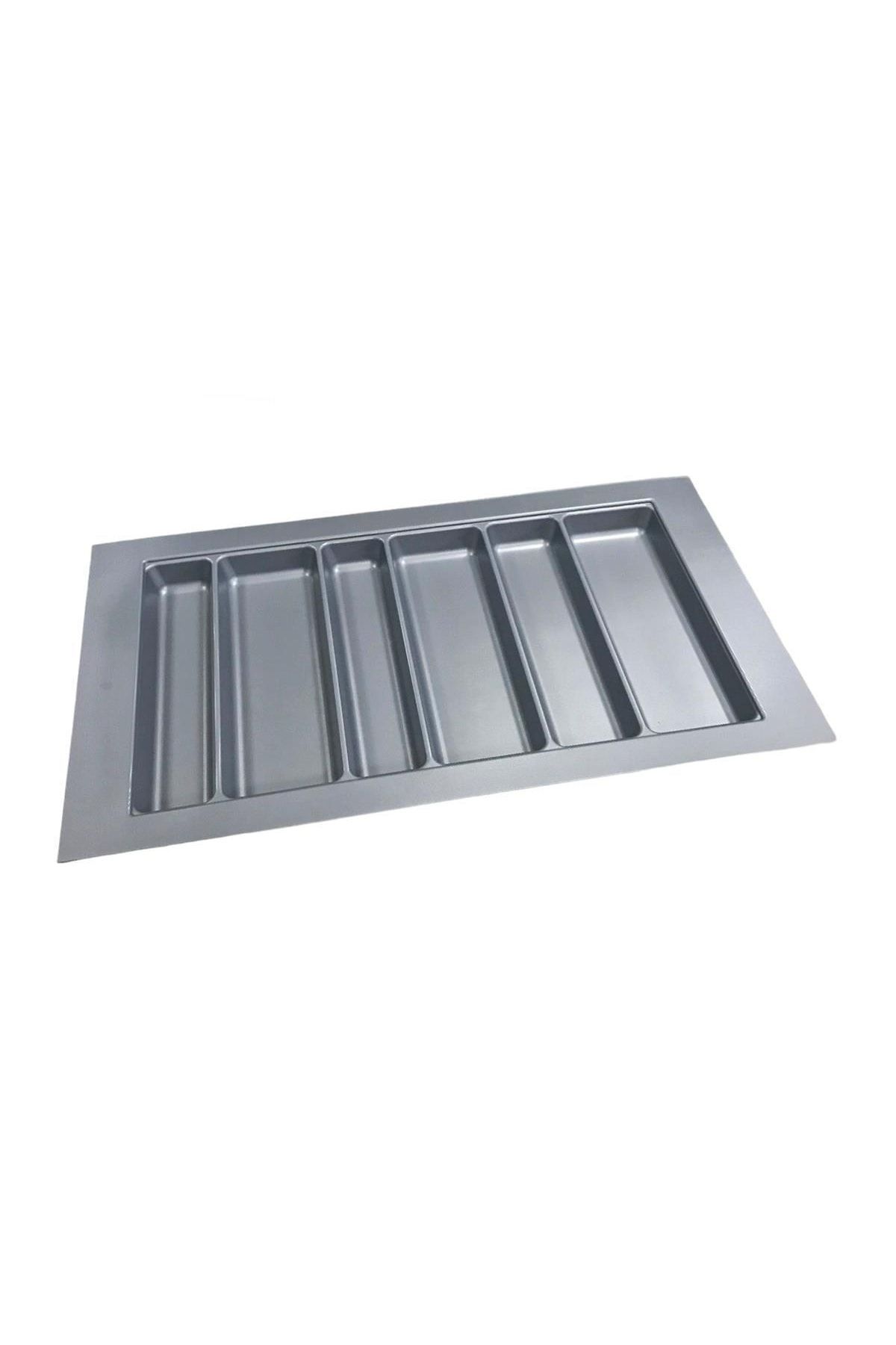 Tempo Gri Renk Çekmece Içi Kepçelik 85x49 Cm (80x40 Ölçülerine Kadar Kesilebilir )