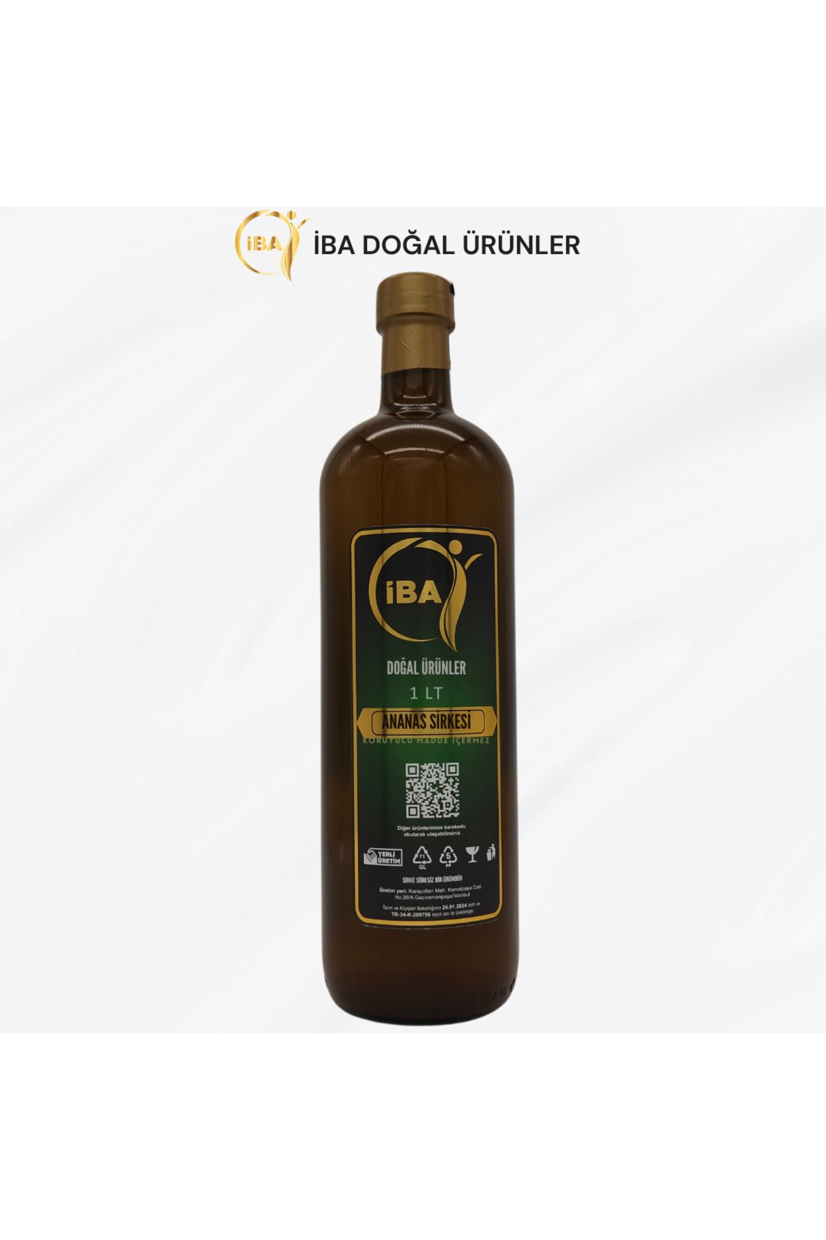 İBA DOĞAL ÜRÜNLER ANANAS SİRKESİ