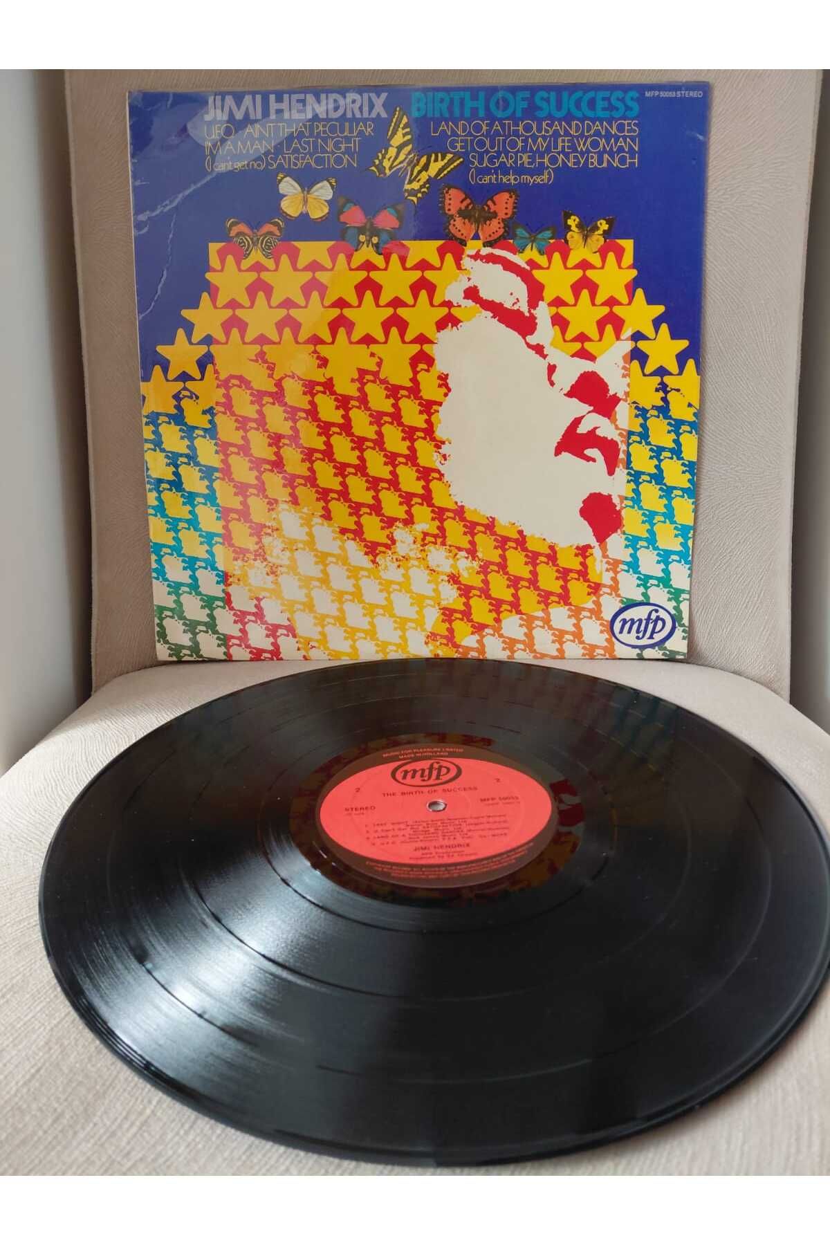 Plakperest Jimi Hendrix ‎– Birth Of Success - Hollanda Dönem Basım LP Plak Albüm-2.El