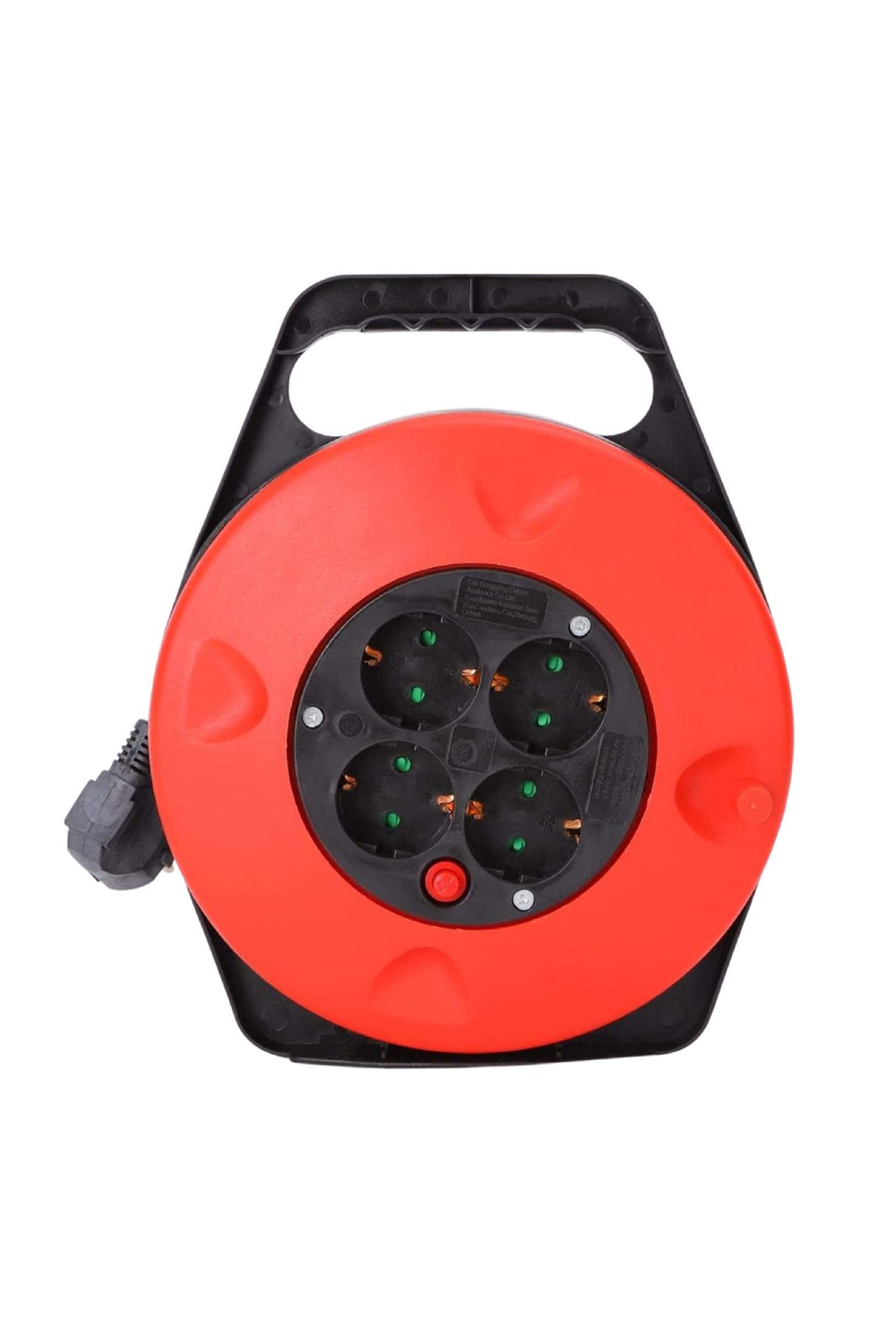 Sofia Concept-Extension Cord with Enclosed Reel, 4 Sockets, Overload Protection, Cord H05VV-F3G1.0mm², 2300W, 15m 1
