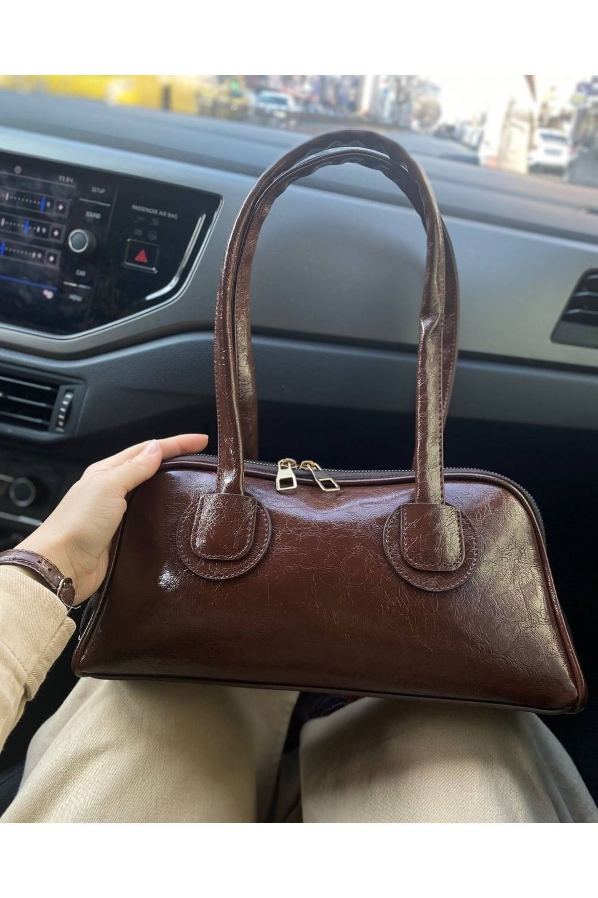 shop Leydi Model Kahve Kadın omuz çantası