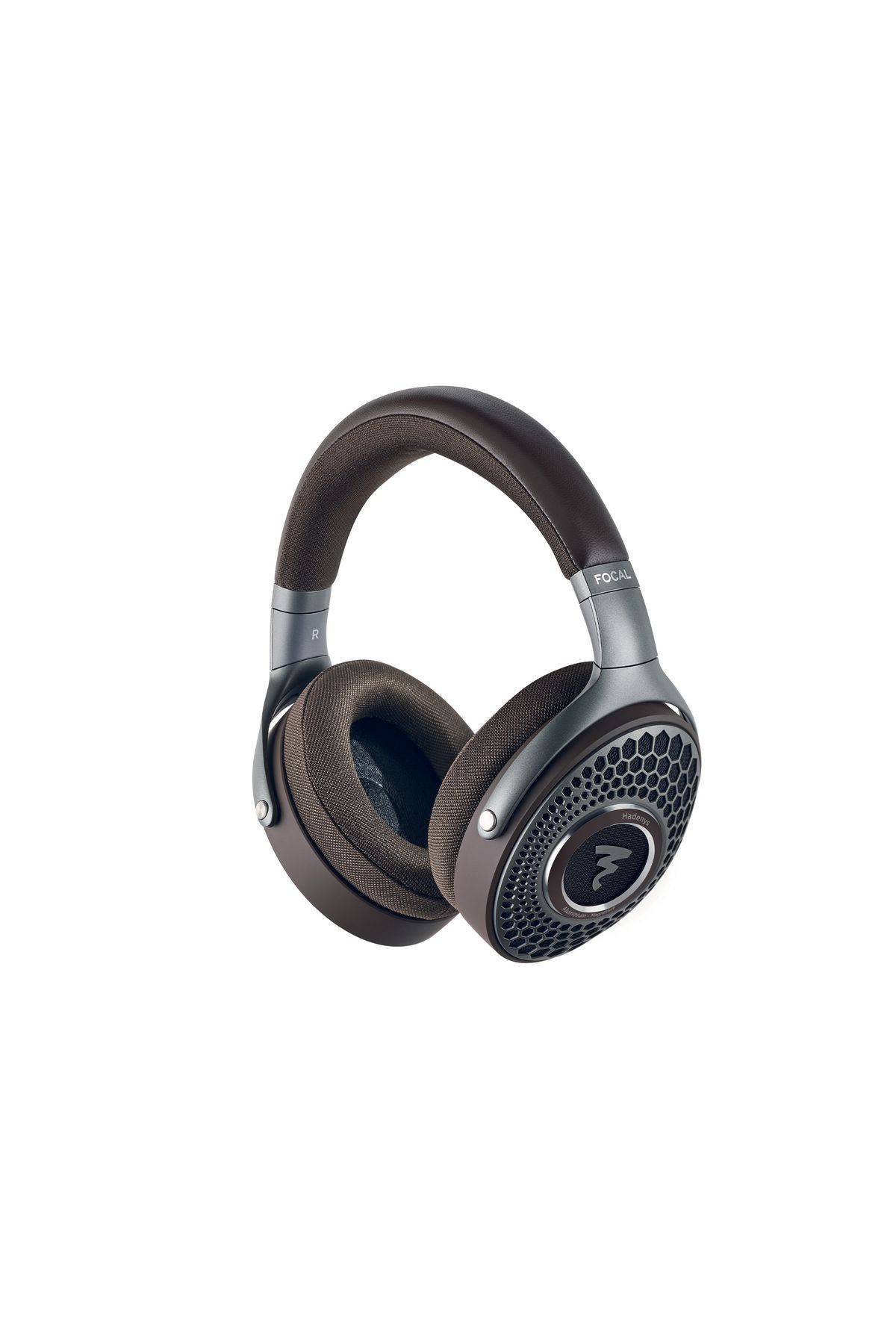 Focal Hadenys Açık Arka Tasarım, Yüksek Çözünürlüklü Ses, Hi-Fi Kulak Üstü Kablolu Kulaklık – Bronz