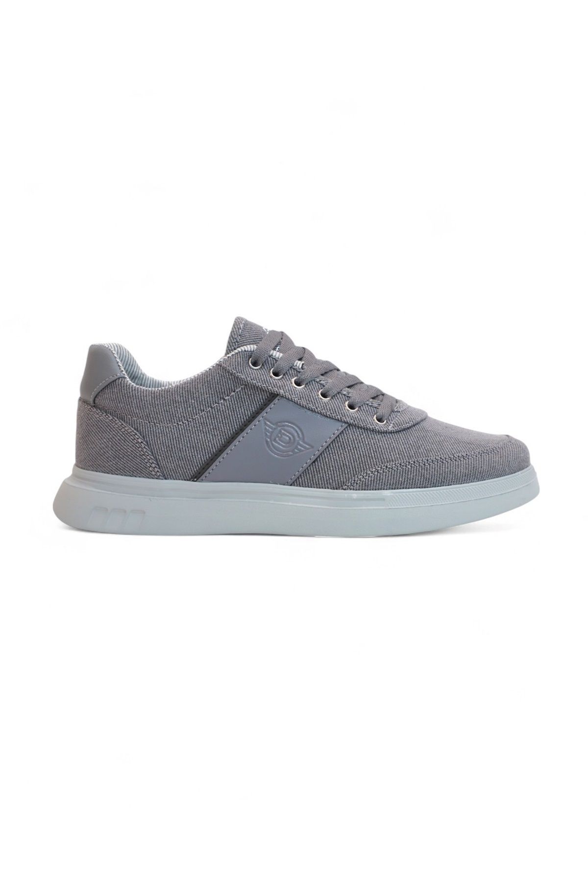Konfores 2197-Dakırs Anatomik Tabanlı Erkek Keten Kumaşlı Sneakers Ayakkabı
